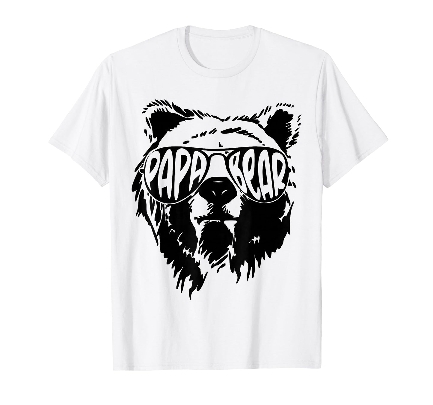 Papa Bear Sunglasses Fathers Day Dad T-Shirt - Novelty Apparel Men Women - T-Shirt, Sweatshirt, Hoodie