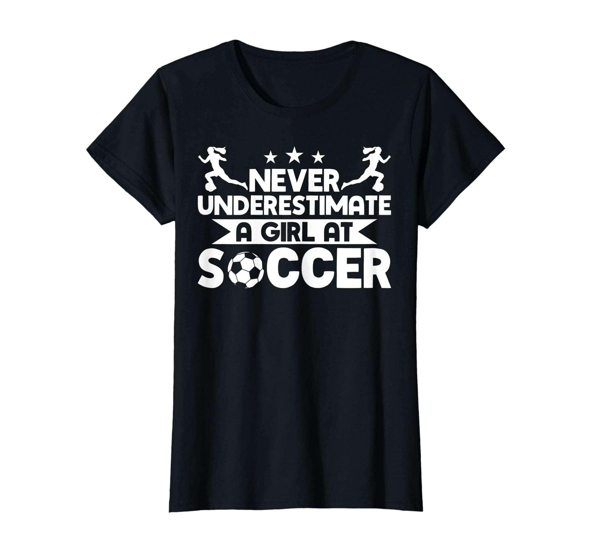 Soccer Player Never Underestimate T-Shirt - Minimalist Print for Adults - T-Shirt, Sweatshirt, Hoodie
