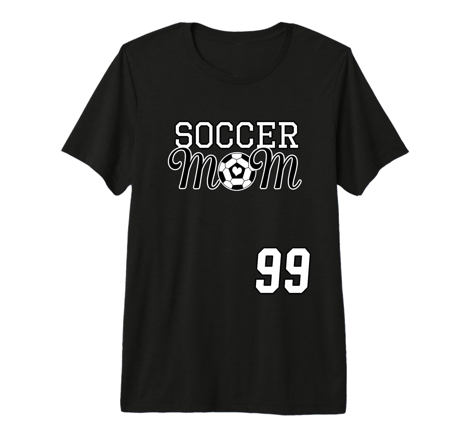Number 99 Soccer Mom Mothers Day 99 T-Shirt - Streetwear Style Unisex - T-Shirt, Sweatshirt, Hoodie