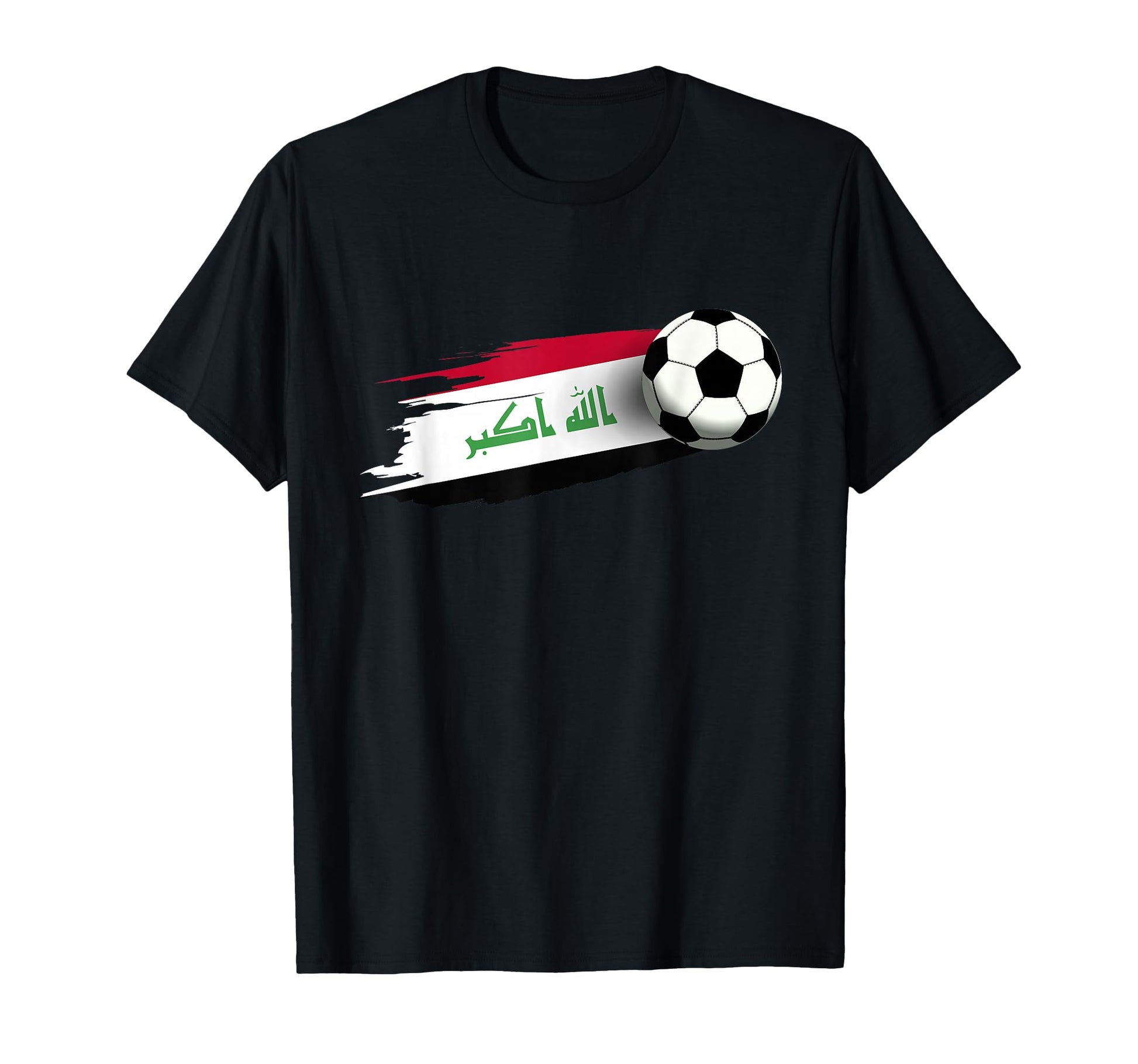 Iraq Flag Iraqi Soccer Flag Iraqi T-Shirt - Unique Graphic Men Women - T-Shirt, Sweatshirt, Hoodie