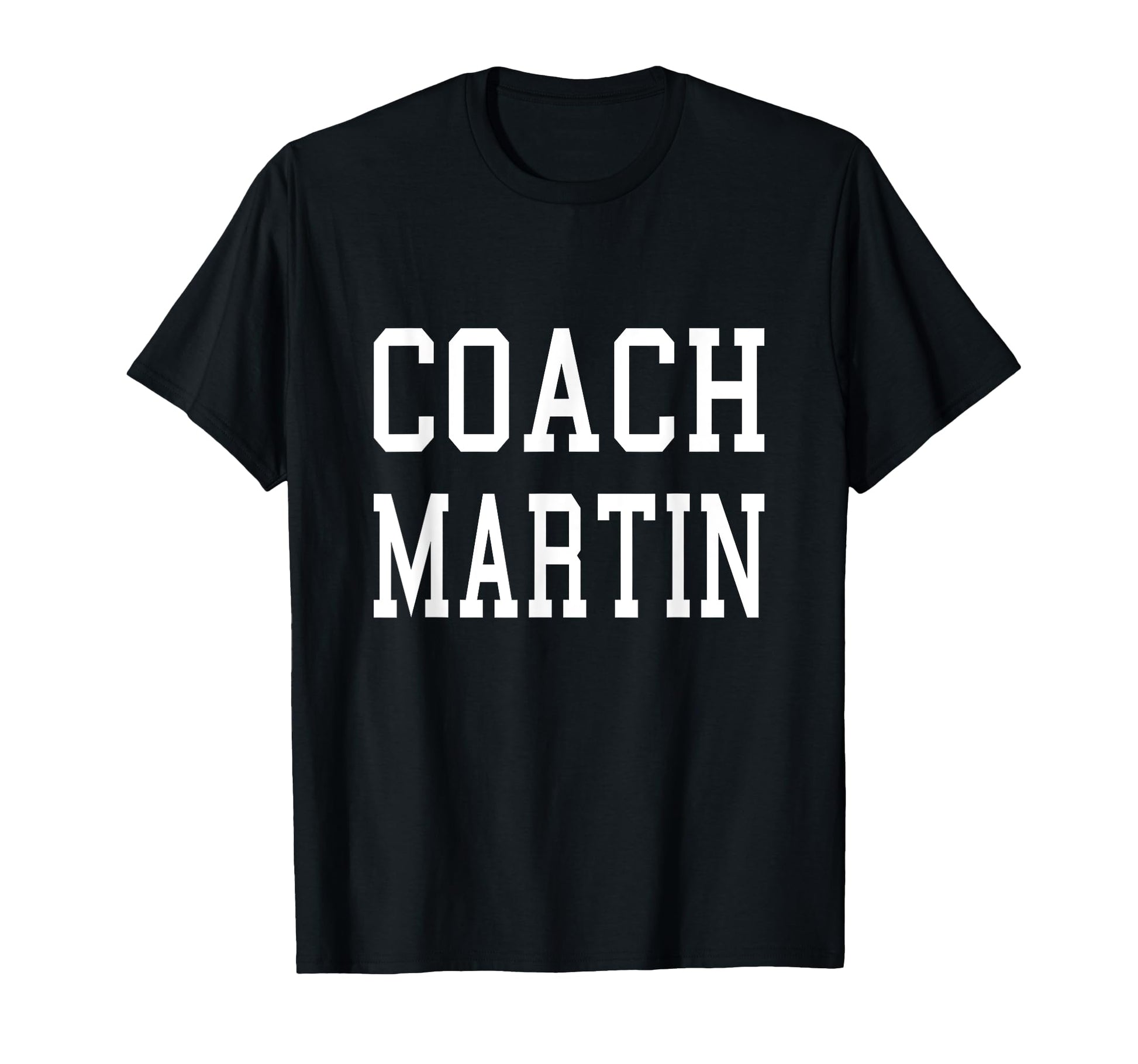 Coach Martin Custom Football Soccer T-Shirt - Graphic Print for Adults - T-Shirt, Sweatshirt, Hoodie