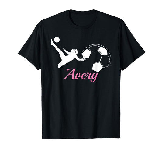 Avery Name Gift Personalized Soccer T-Shirt - Unique Graphic Men Women - T-Shirt, Sweatshirt, Hoodie