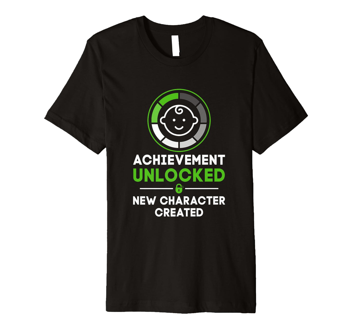 Achievement Unlocked New Character T-Shirt - Minimalist Print Men Women - T-Shirt, Sweatshirt, Hoodie