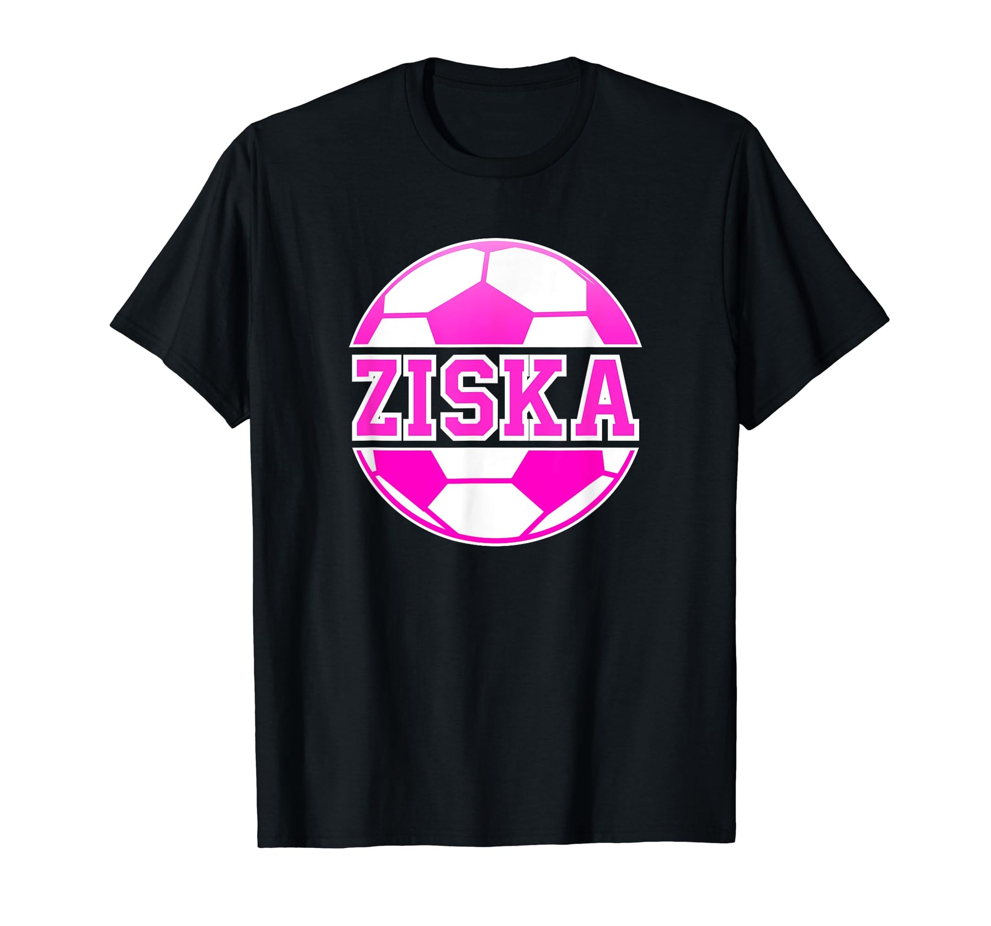 Ziska Name Soccer Play Football Sports T-Shirt - Unique Graphic Men Women - T-Shirt, Sweatshirt, Hoodie