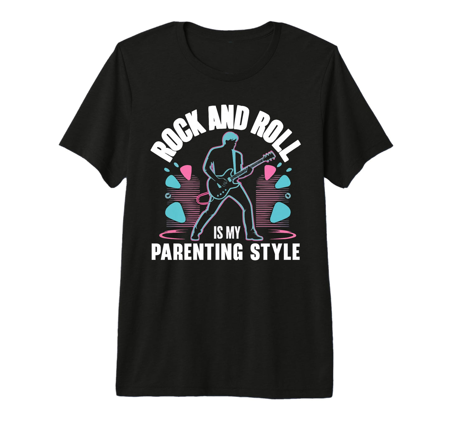 Guitarist Dad Guitar Player Daddy Musician T-Shirt - Unique Graphic Unisex - T-Shirt, Sweatshirt, Hoodie