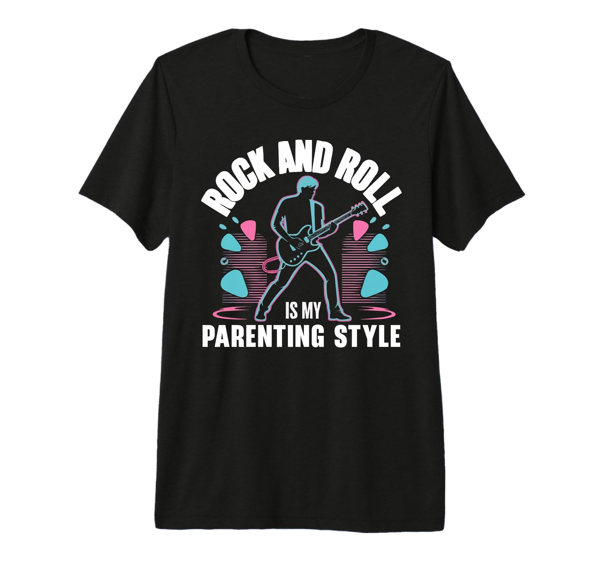 Guitarist Dad Guitar Player Daddy Musician T-Shirt - Unique Graphic Unisex - T-Shirt, Sweatshirt, Hoodie