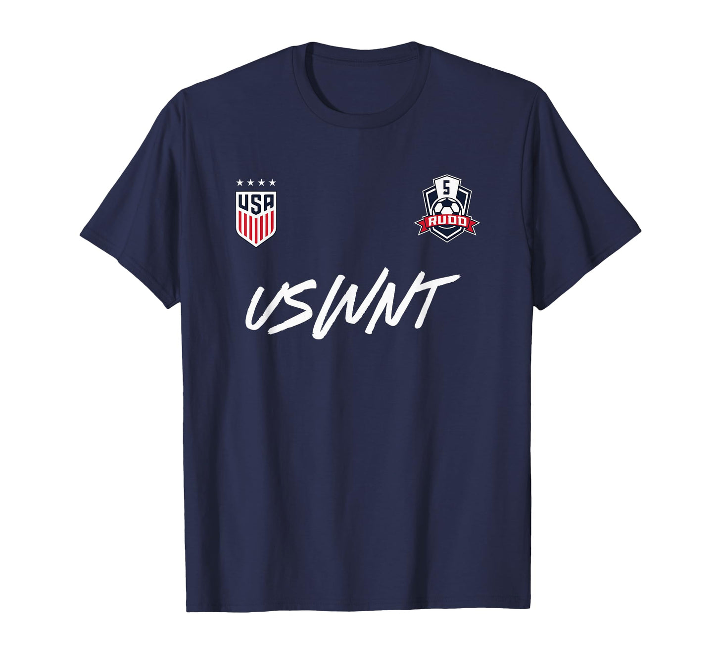 Tara Rudd 5 Navy Uswnt Officially T-Shirt - Graphic Print for Adults - T-Shirt, Sweatshirt, Hoodie