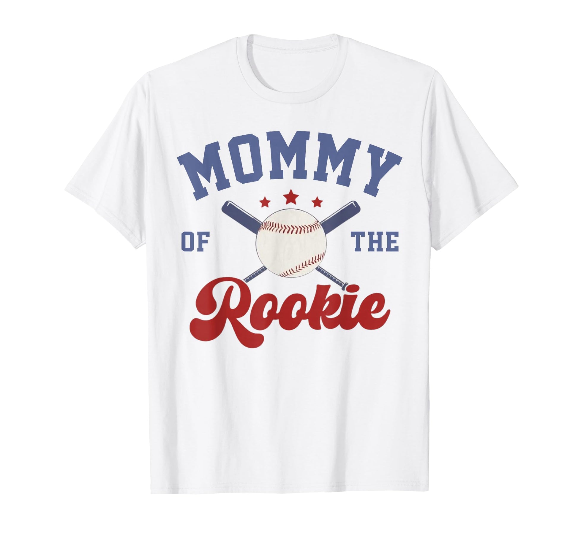 Mommy Rookie 1St Birthday Baseball T-Shirt - Minimalist Print Unisex - T-Shirt, Sweatshirt, Hoodie