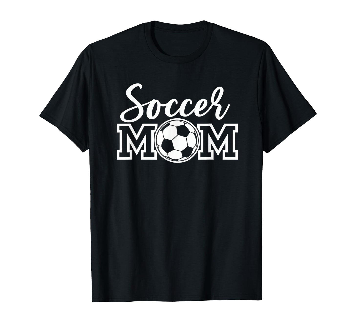 Soccer Mom White Sports Mom Game Day T-Shirt - Trendy Graphic Men Women - T-Shirt, Sweatshirt, Hoodie