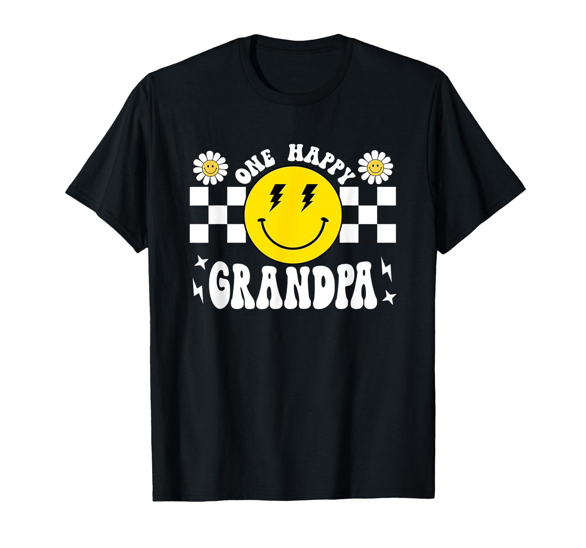 One Happy Dude Grandpa 1St T-Shirt - Casual Everyday Wear Men Women - T-Shirt, Sweatshirt, Hoodie
