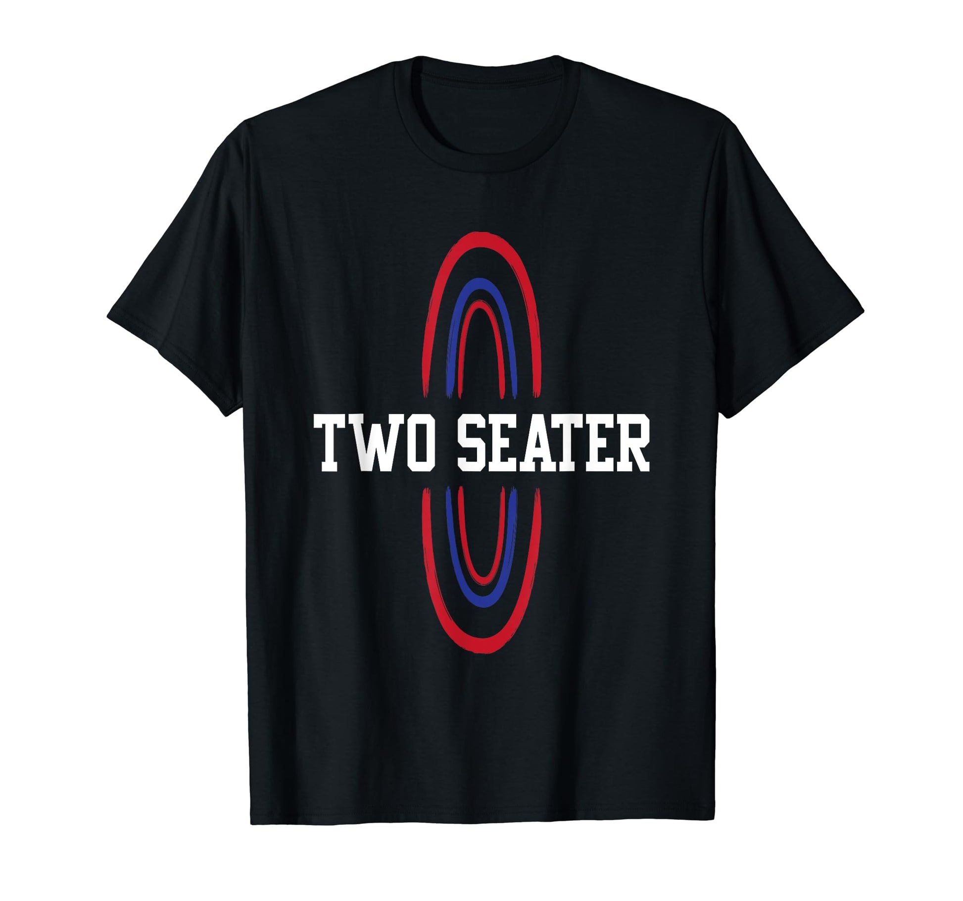 Two Seater 4Th July American Flag Dad T-Shirt - Unique Graphic for Adults - T-Shirt, Sweatshirt, Hoodie