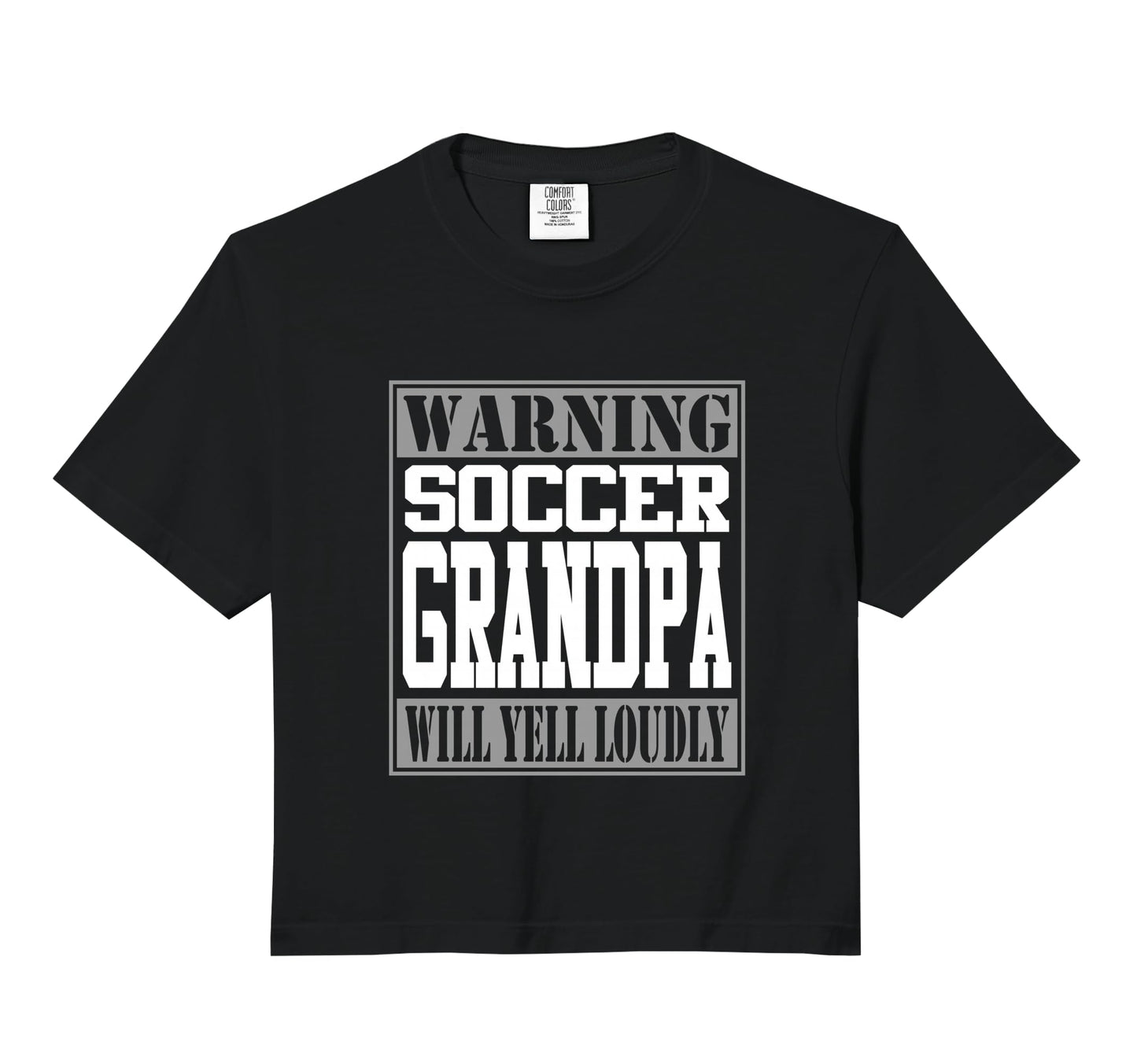 Soccer Grandpa Warning Loud Sweatshirt - Fun Novelty Design Men Women - T-Shirt, Sweatshirt, Hoodie