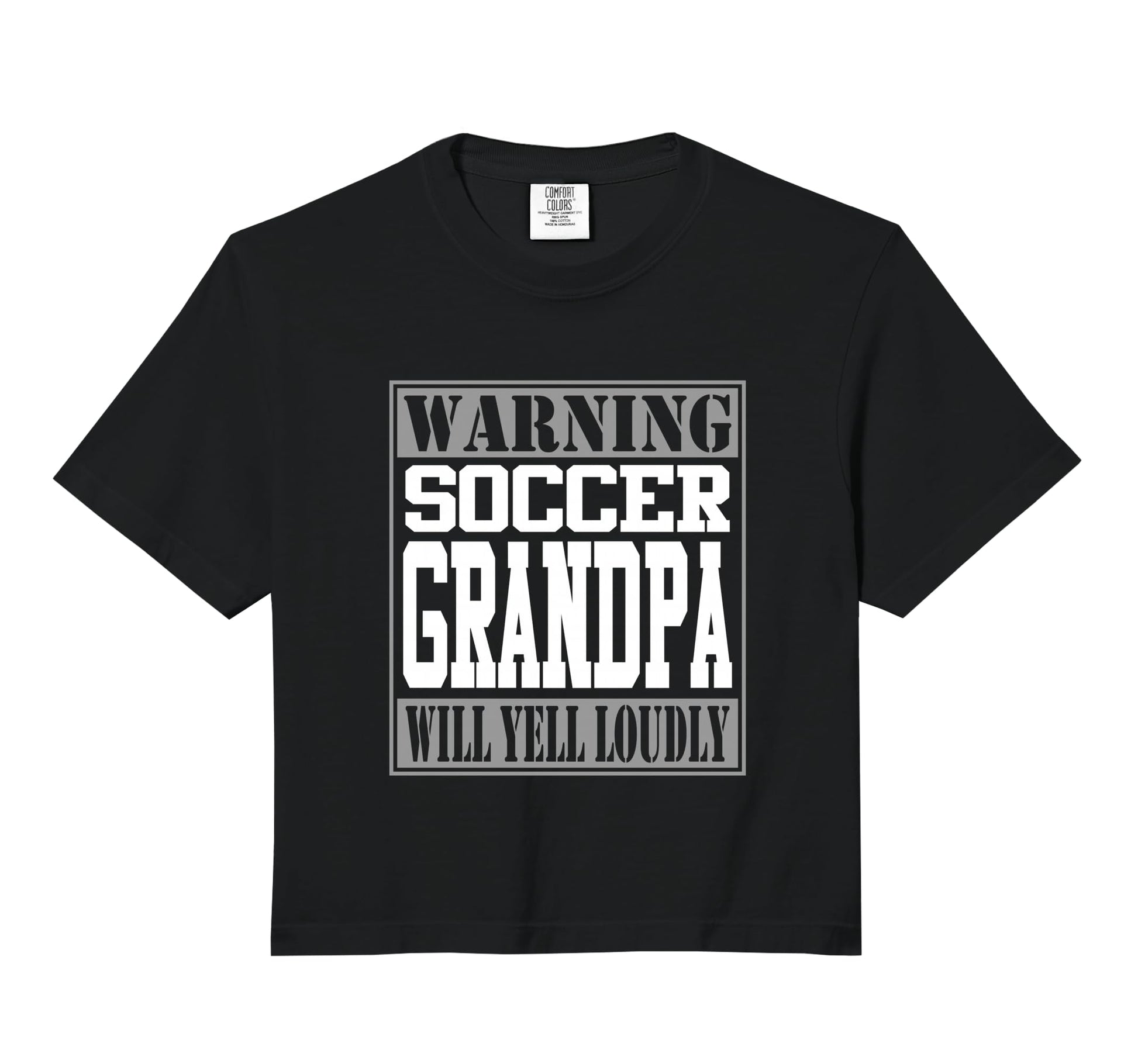 Soccer Grandpa Warning Loud Sweatshirt - Fun Novelty Design Men Women - T-Shirt, Sweatshirt, Hoodie