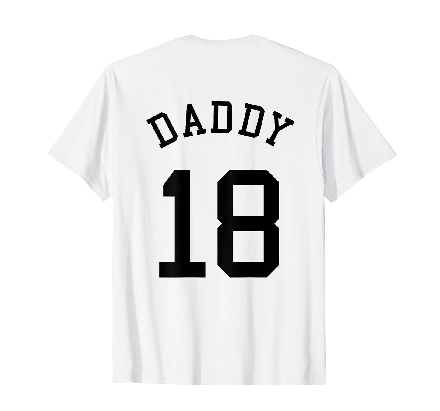 Daddy Team 18 Handball Dad Basketball T-Shirt - Unique Graphic Men Women - T-Shirt, Sweatshirt, Hoodie