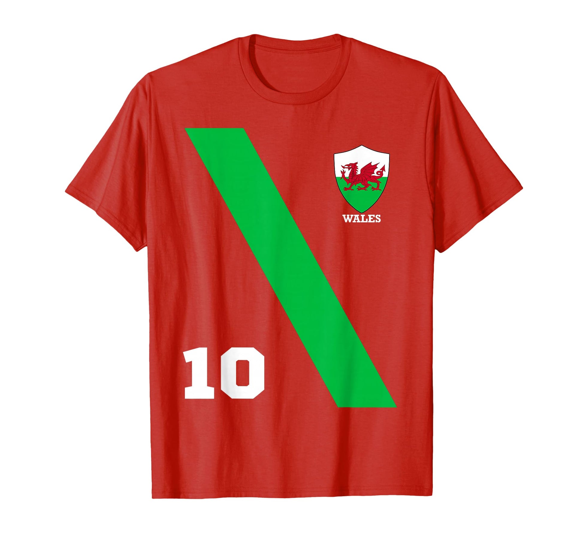 Wales Soccer Football 2020 European T-Shirt - Custom Art Print for Adults - T-Shirt, Sweatshirt, Hoodie