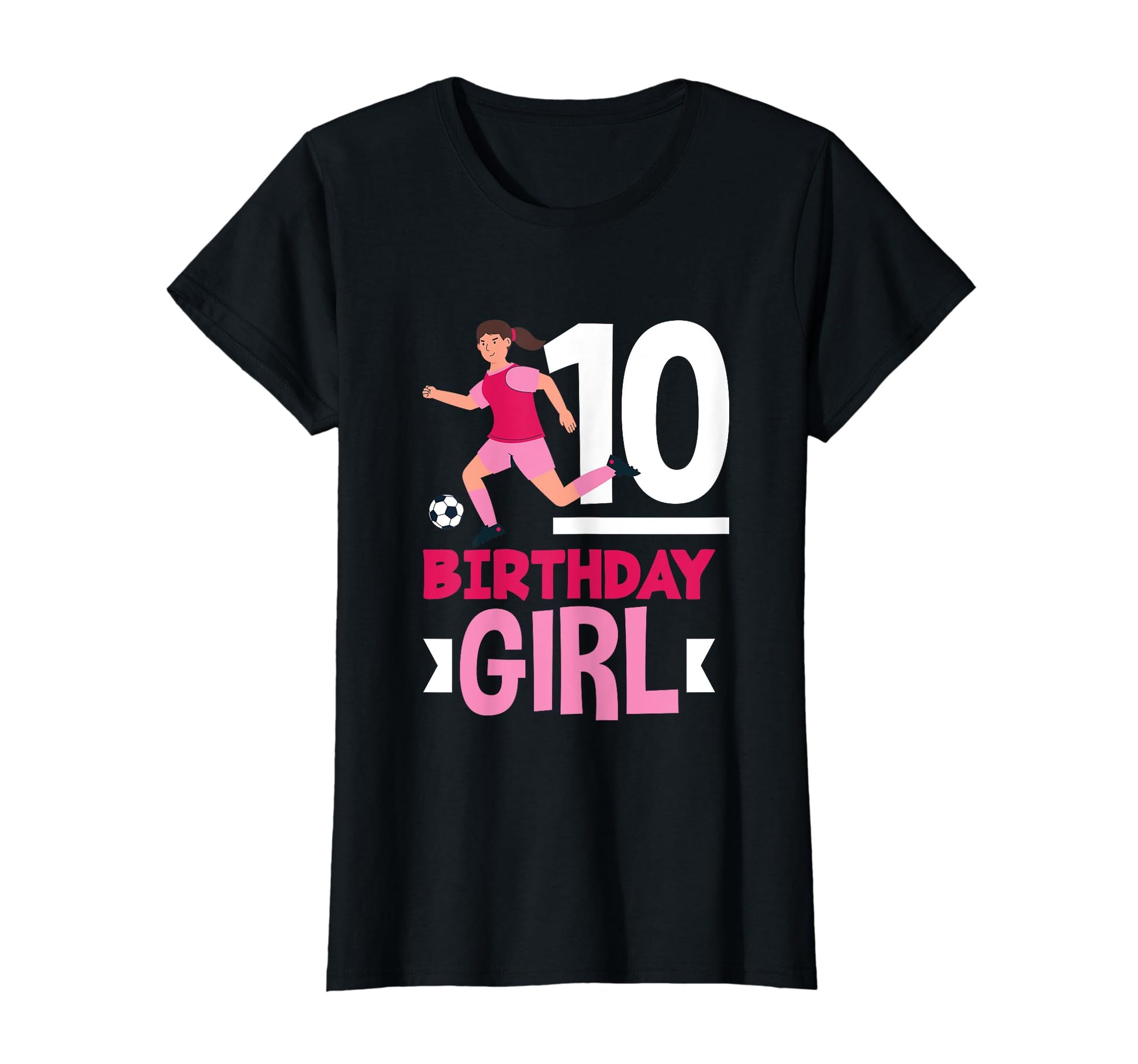 10Th Birthday 10 Years Soccer Football T-Shirt - Trendy Graphic Men Women - T-Shirt, Sweatshirt, Hoodie
