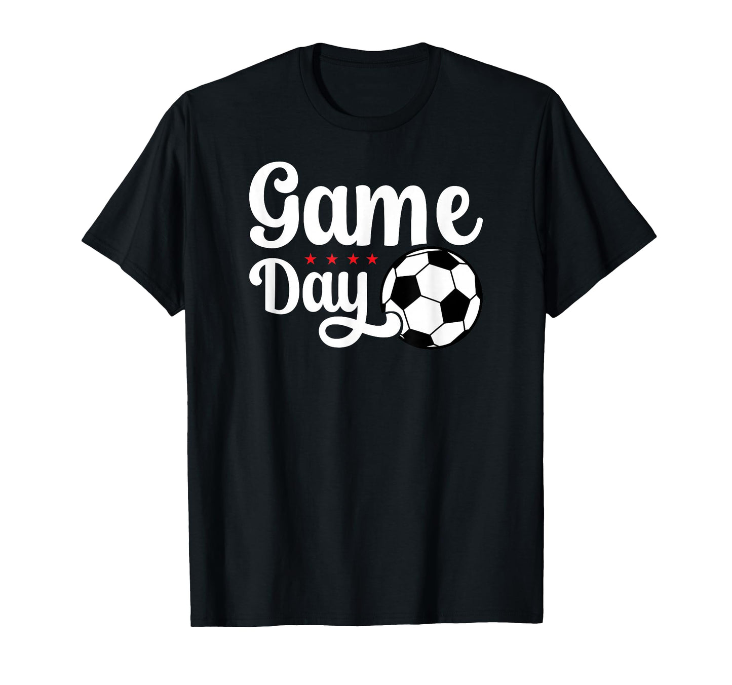 Game Day Soccer Game Day T-Shirt - Custom Art Print for Adults - T-Shirt, Sweatshirt, Hoodie