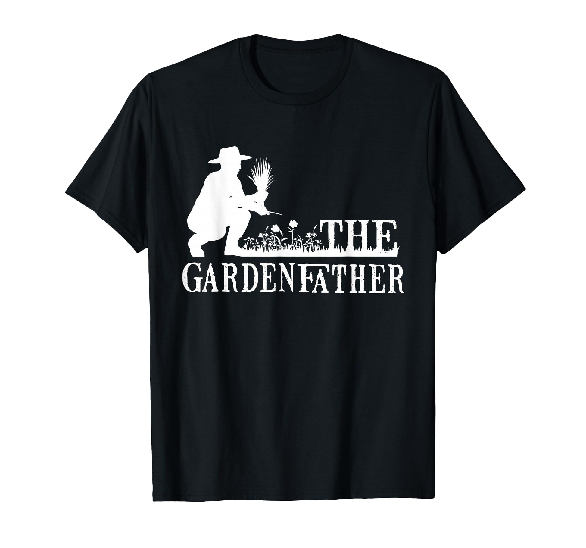 Gardenfather Gardening Funny Fathers Day T-Shirt - Minimalist Print Unisex - T-Shirt, Sweatshirt, Hoodie