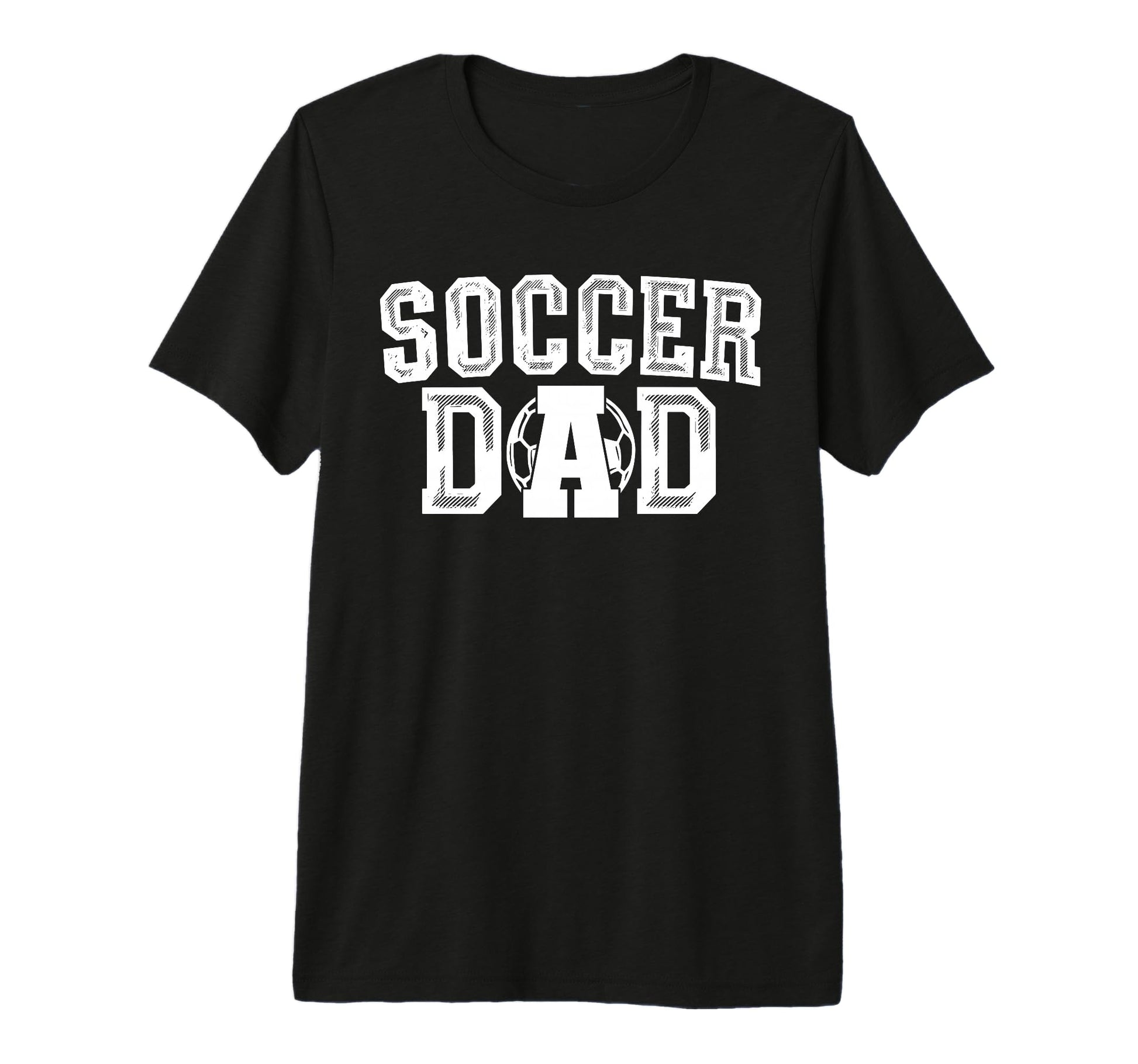 Soccer Dad Tri Blend T-Shirt - Minimalist Print Men Women - T-Shirt, Sweatshirt, Hoodie