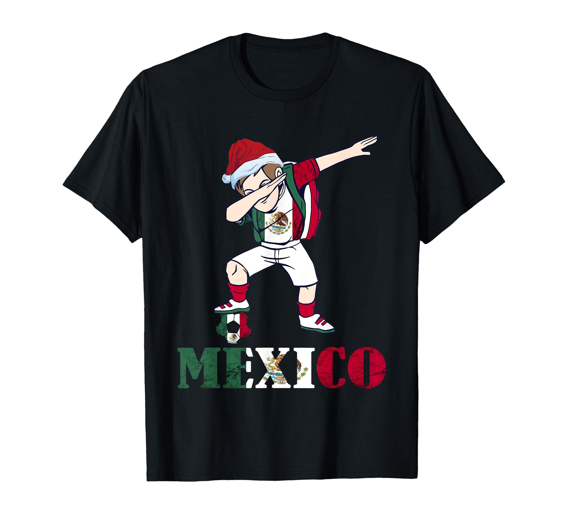 Dabbing Mexico Soccer Mexico Mexican T-Shirt - Fun Novelty Design Unisex - T-Shirt, Sweatshirt, Hoodie