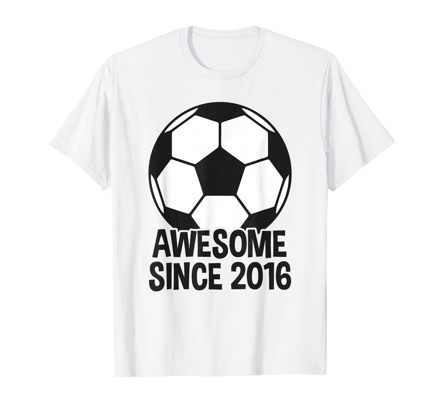 Awesome Since 2016 10Th Birthday 10 T-Shirt - Novelty Apparel Men Women - T-Shirt, Sweatshirt, Hoodie