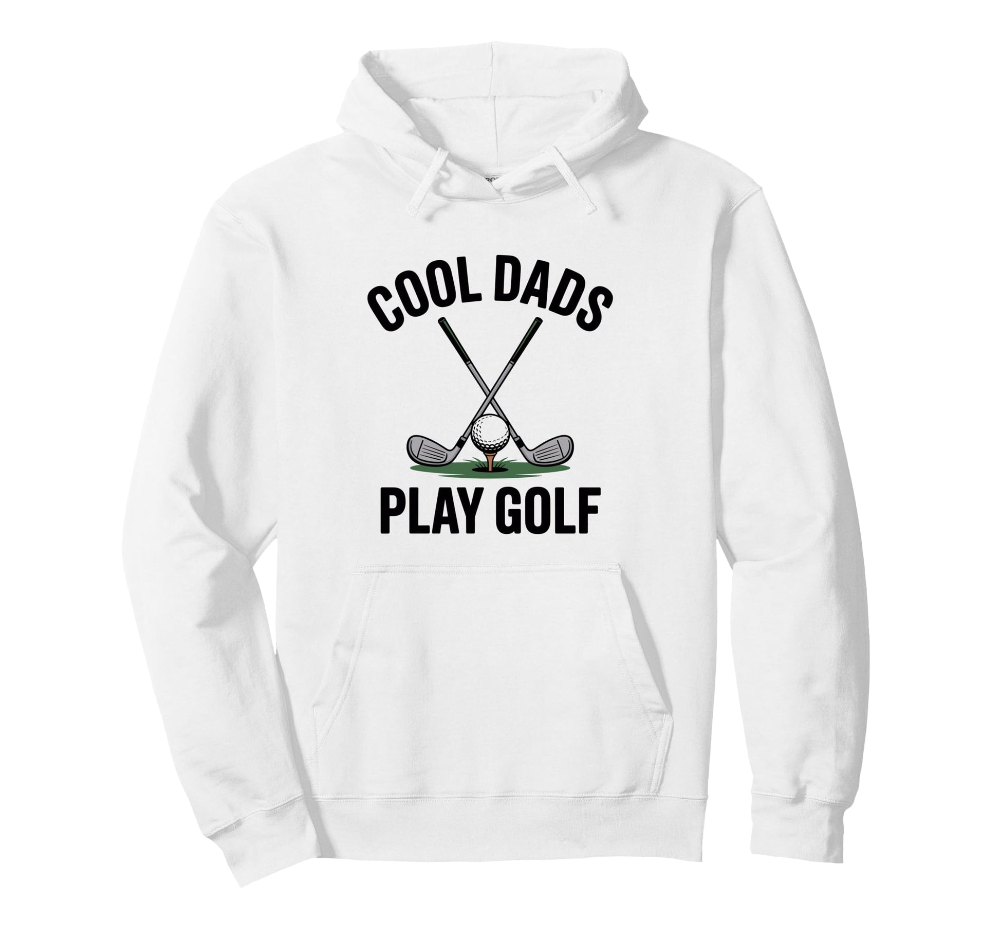 Dads Play Golf Dad Golfing Golfer Hoodie - Custom Art Print Men Women - T-Shirt, Sweatshirt, Hoodie