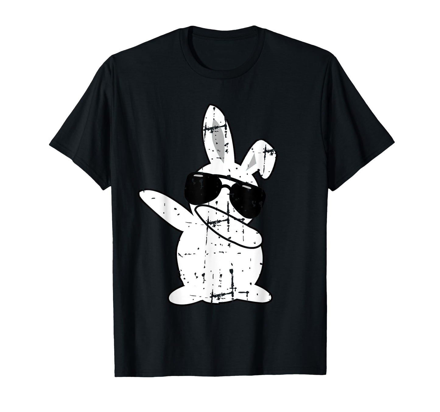 Dabbing Bunny Easter Outfit Dad And T-Shirt - Casual Everyday Wear Unisex - T-Shirt, Sweatshirt, Hoodie