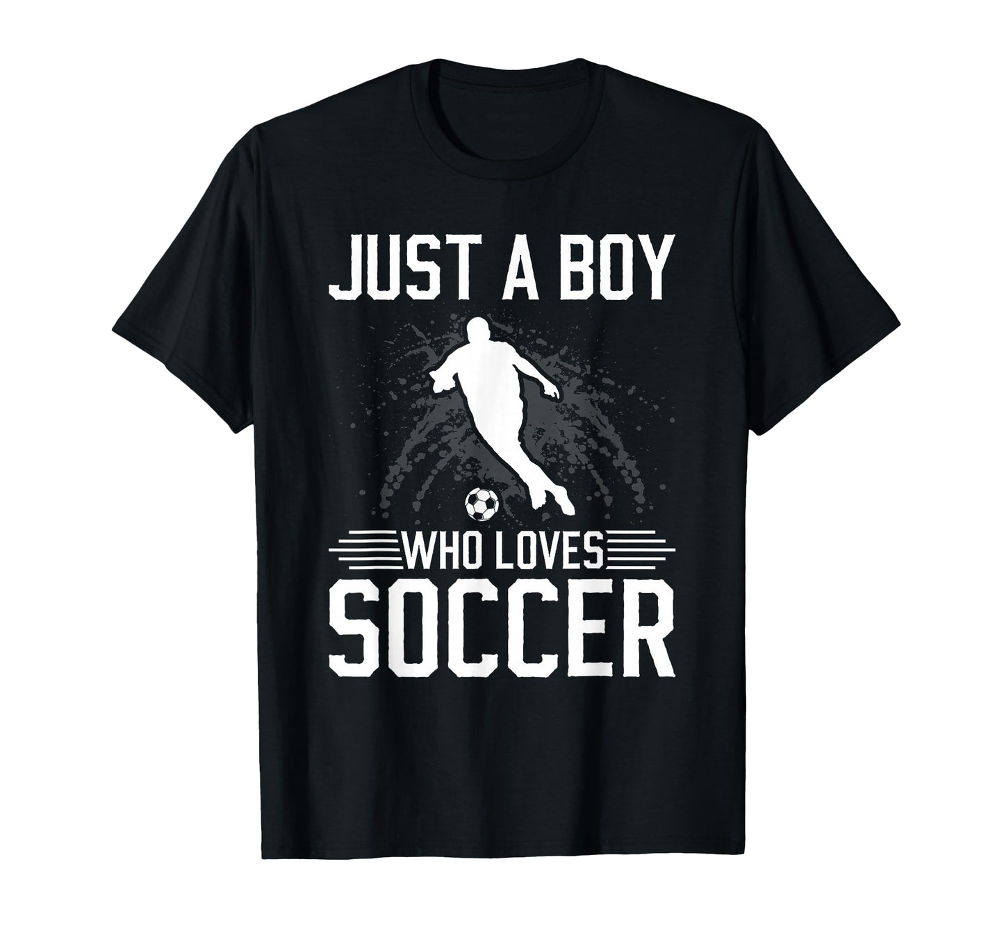 Just Who Loves Soccer T-Shirt - Aesthetic Graphic Unisex - T-Shirt, Sweatshirt, Hoodie