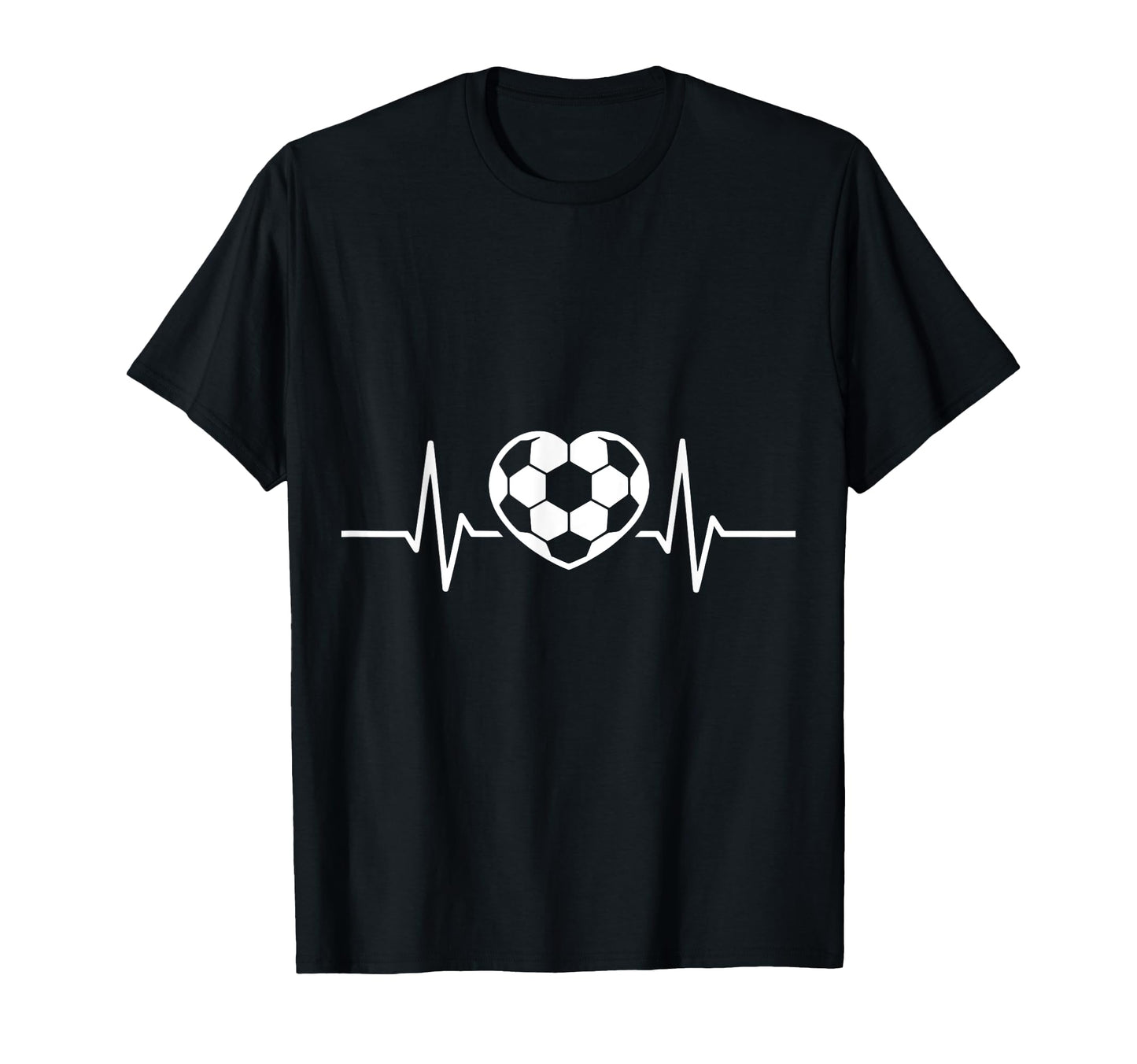 Soccer Heart Drawing Soccer Fans T-Shirt - Aesthetic Graphic for Adults - T-Shirt, Sweatshirt, Hoodie