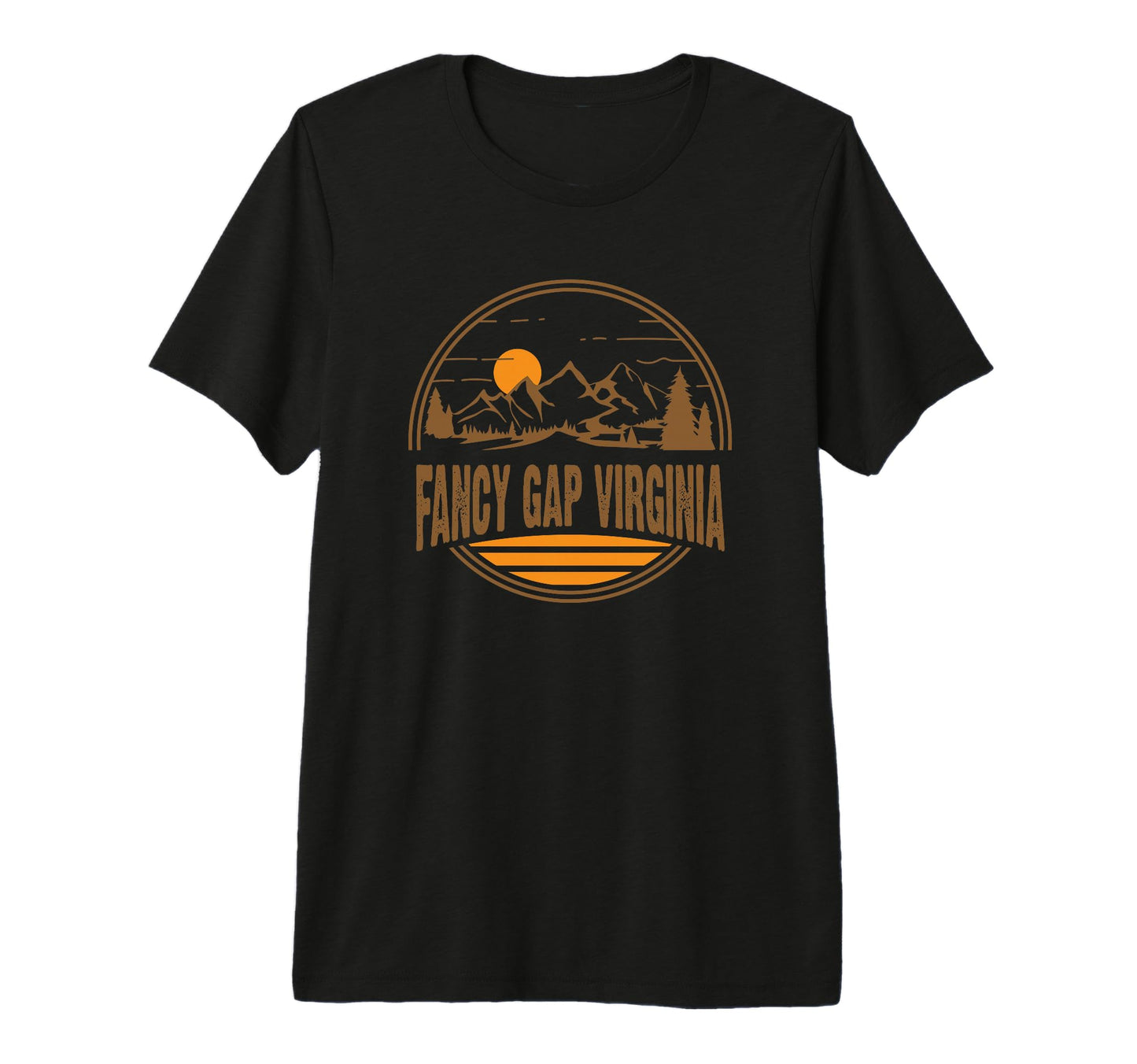 Fancy Gap Virginia Mountain Hiking T-Shirt - Fun Novelty Design Men Women - T-Shirt, Sweatshirt, Hoodie