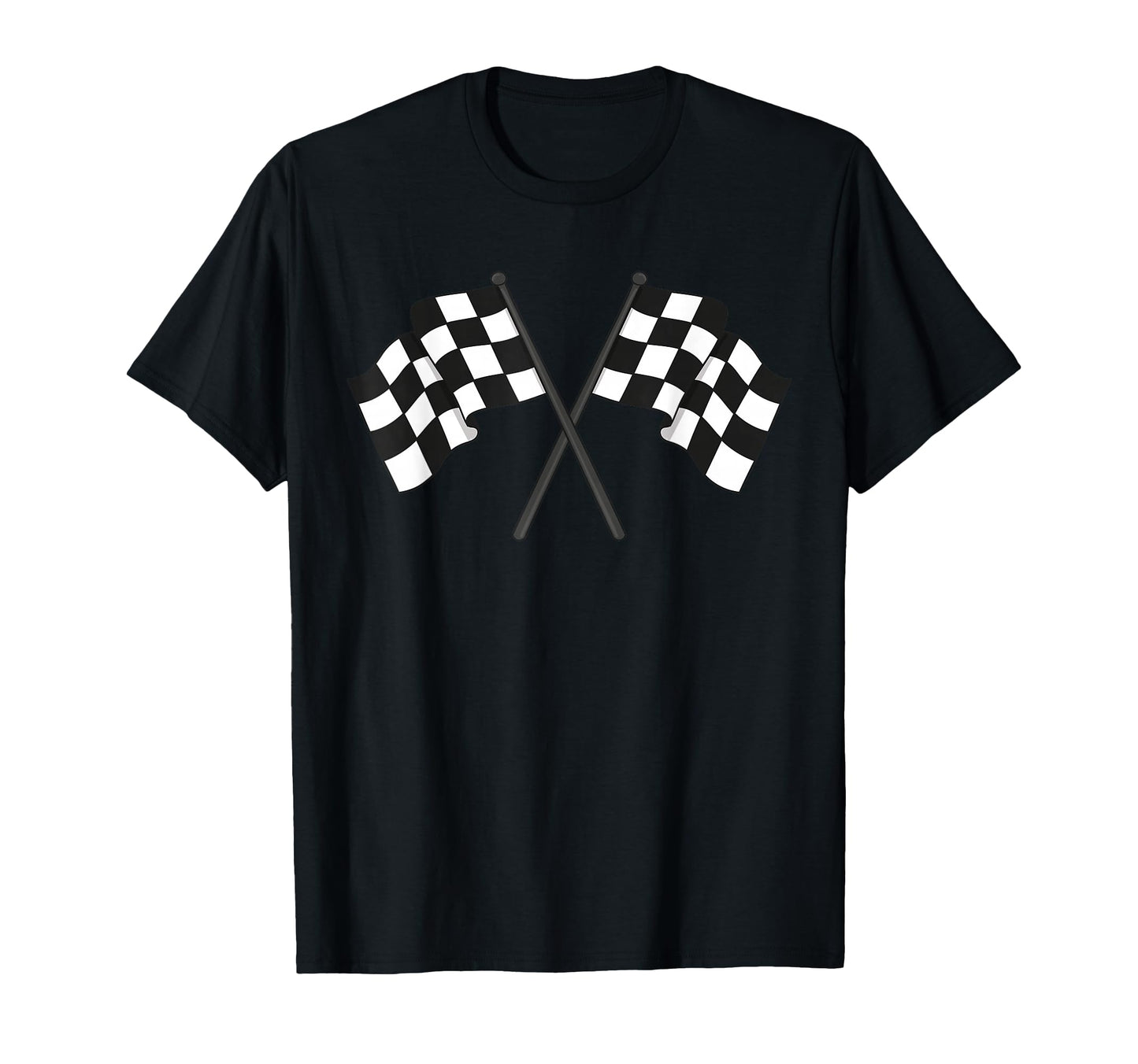 Checkered Black And White Pattern Co T-Shirt - Trendy Graphic Unisex - T-Shirt, Sweatshirt, Hoodie