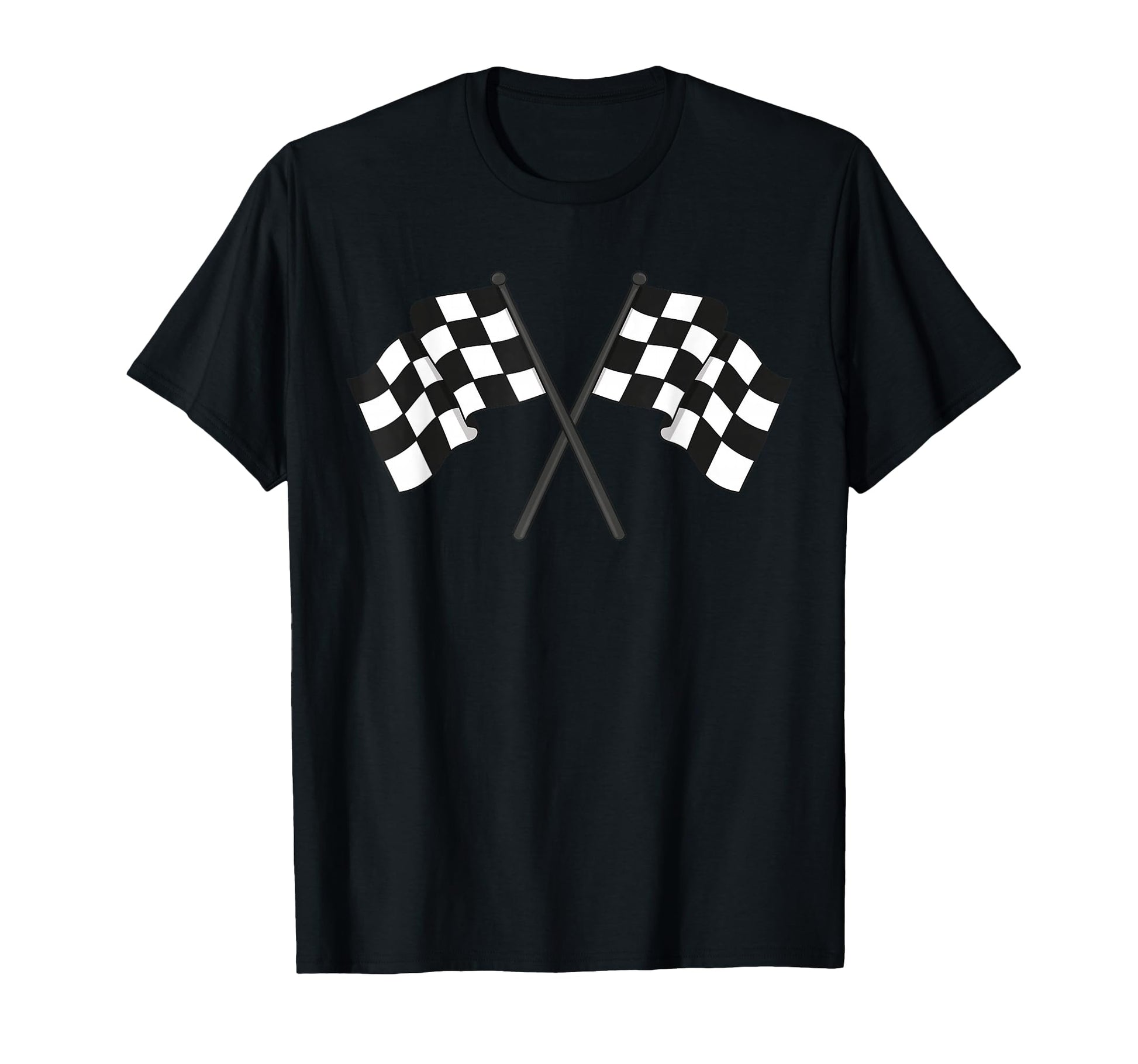 Checkered Black And White Pattern Co T-Shirt - Trendy Graphic Unisex - T-Shirt, Sweatshirt, Hoodie
