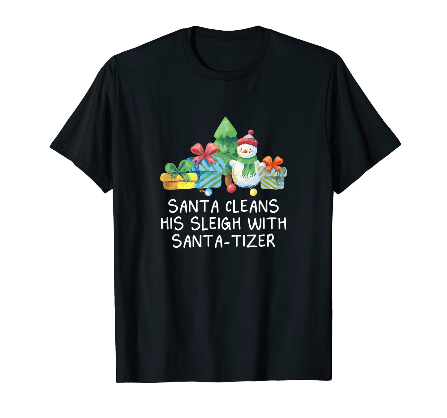 Santa Cleans His Sleigh Santa Tizer T-Shirt - Streetwear Style for Adults - T-Shirt, Sweatshirt, Hoodie