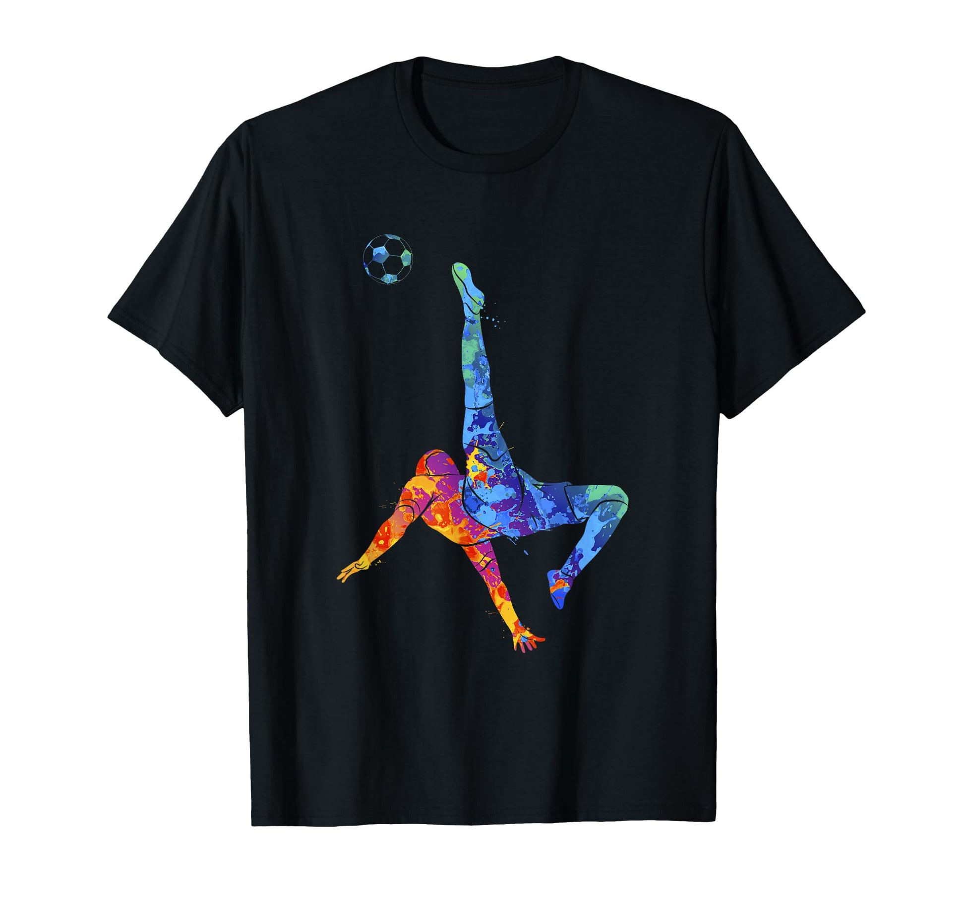 Soccer Drawing Sports Soccer Athlete T-Shirt - Streetwear Style Unisex - T-Shirt, Sweatshirt, Hoodie