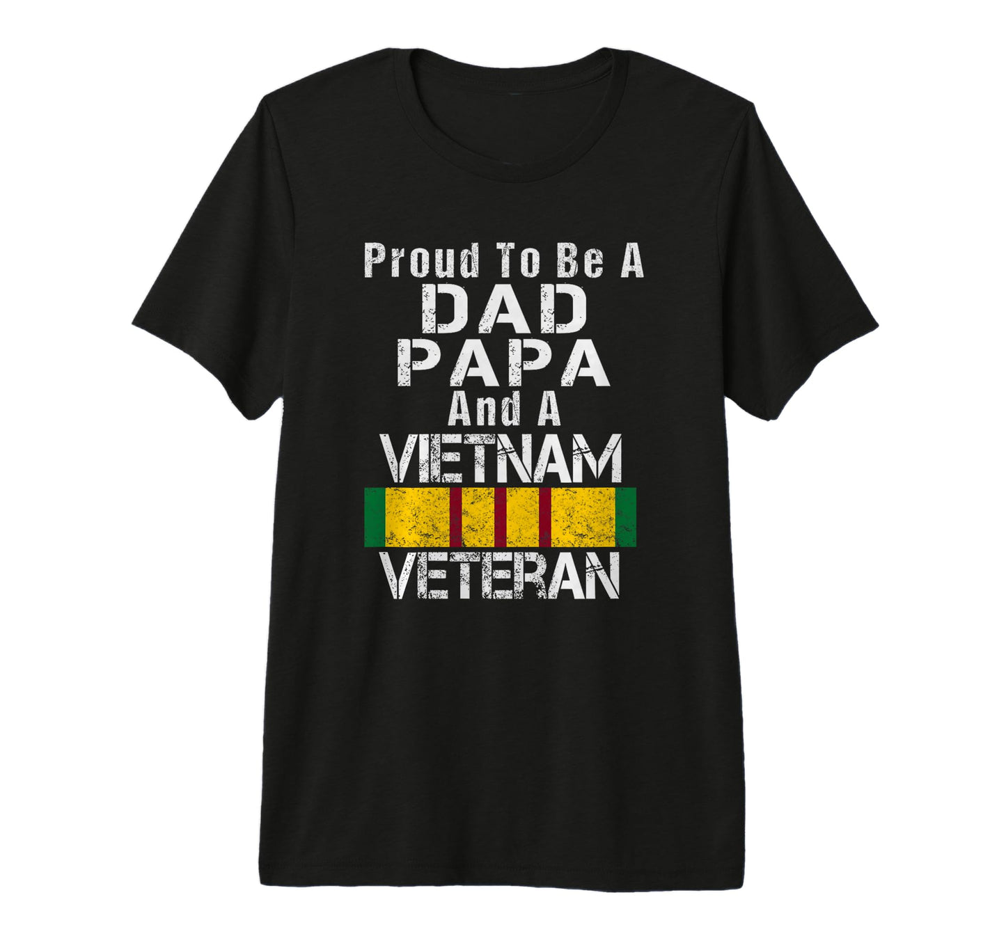 Mens Proud Dad Papa Vietnam Veteran T-Shirt - Unique Graphic for Adults - T-Shirt, Sweatshirt, Hoodie