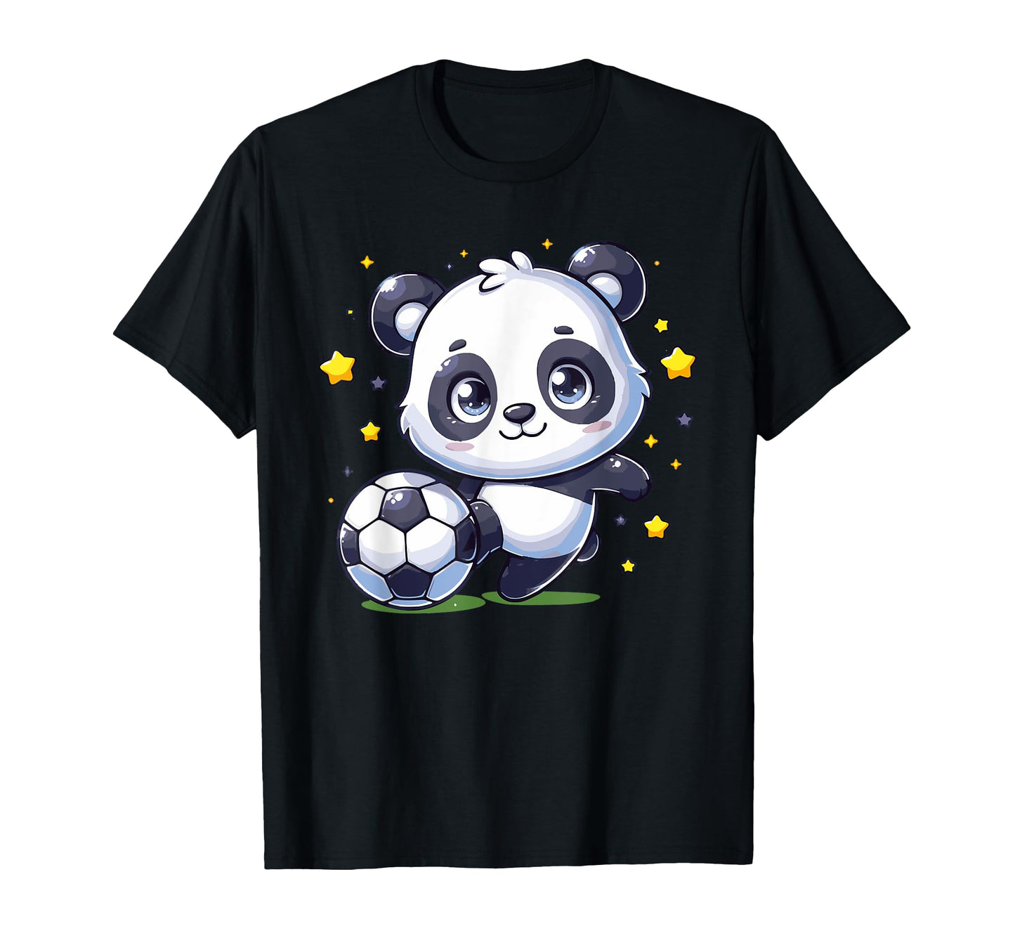 Soccer Player Panda Kicking Soccer Ball T-Shirt - Streetwear Style Unisex - T-Shirt, Sweatshirt, Hoodie