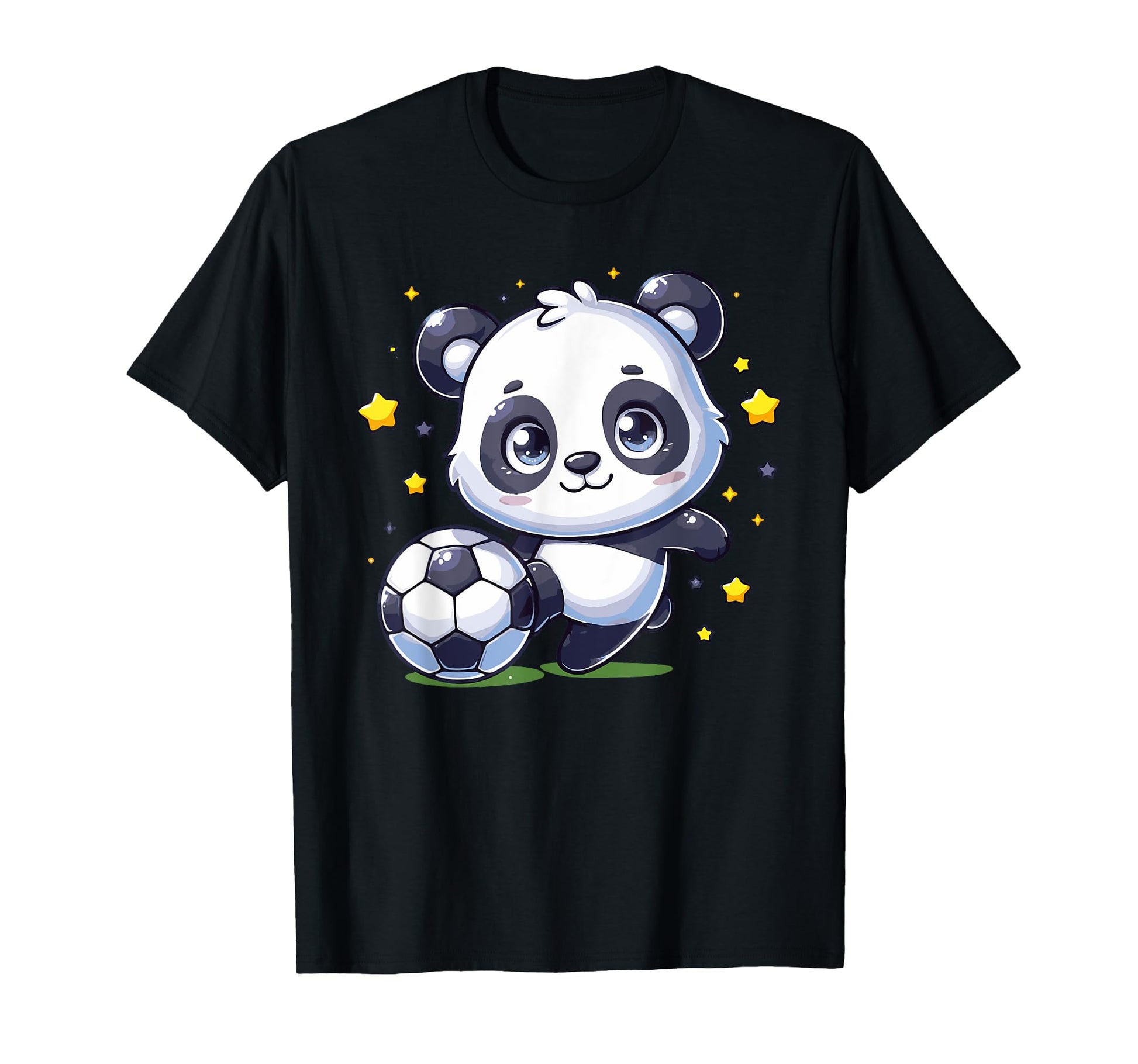 Soccer Player Panda Kicking Soccer Ball T-Shirt - Streetwear Style Unisex - T-Shirt, Sweatshirt, Hoodie