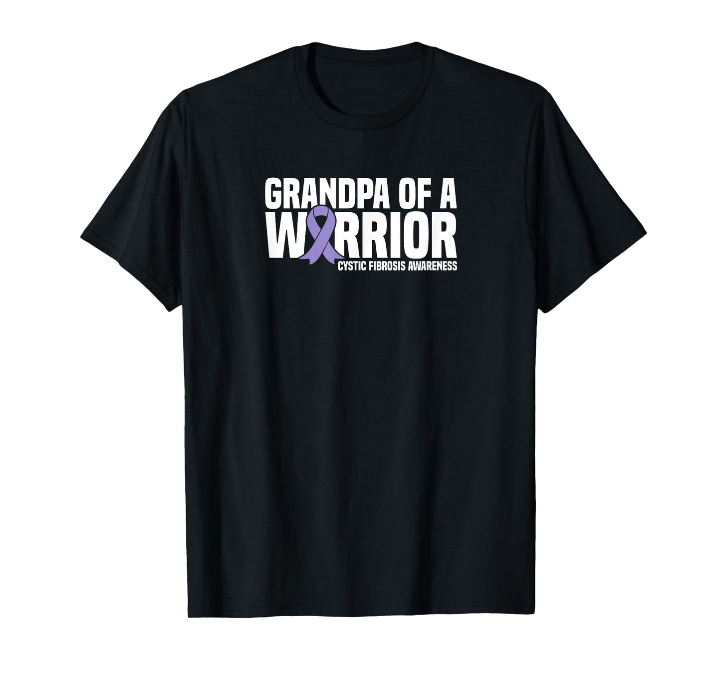 Grandpa Warrior Cystic Fibrosis T-Shirt - Unique Graphic for Adults - T-Shirt, Sweatshirt, Hoodie