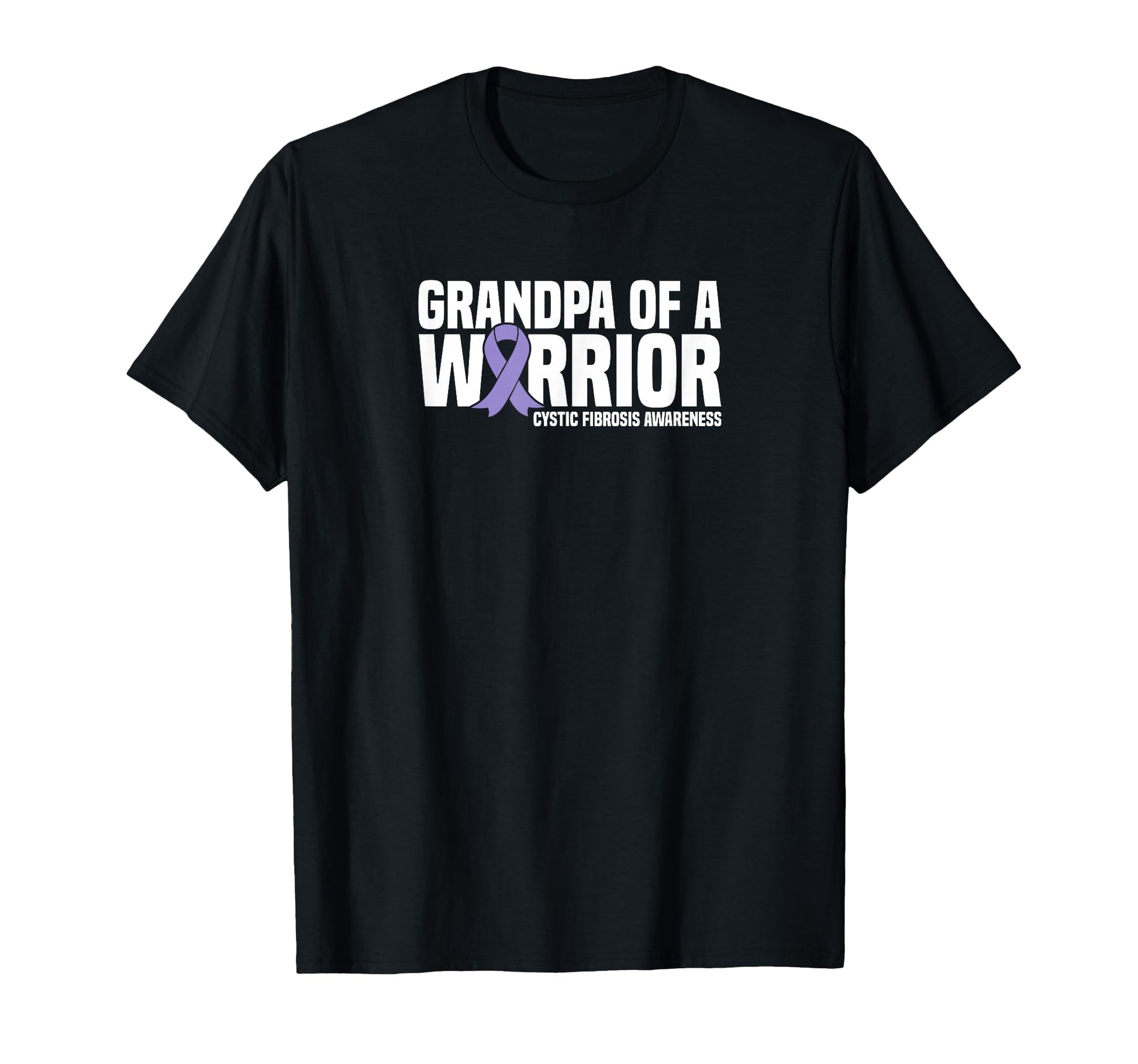 Grandpa Warrior Cystic Fibrosis T-Shirt - Unique Graphic for Adults - T-Shirt, Sweatshirt, Hoodie