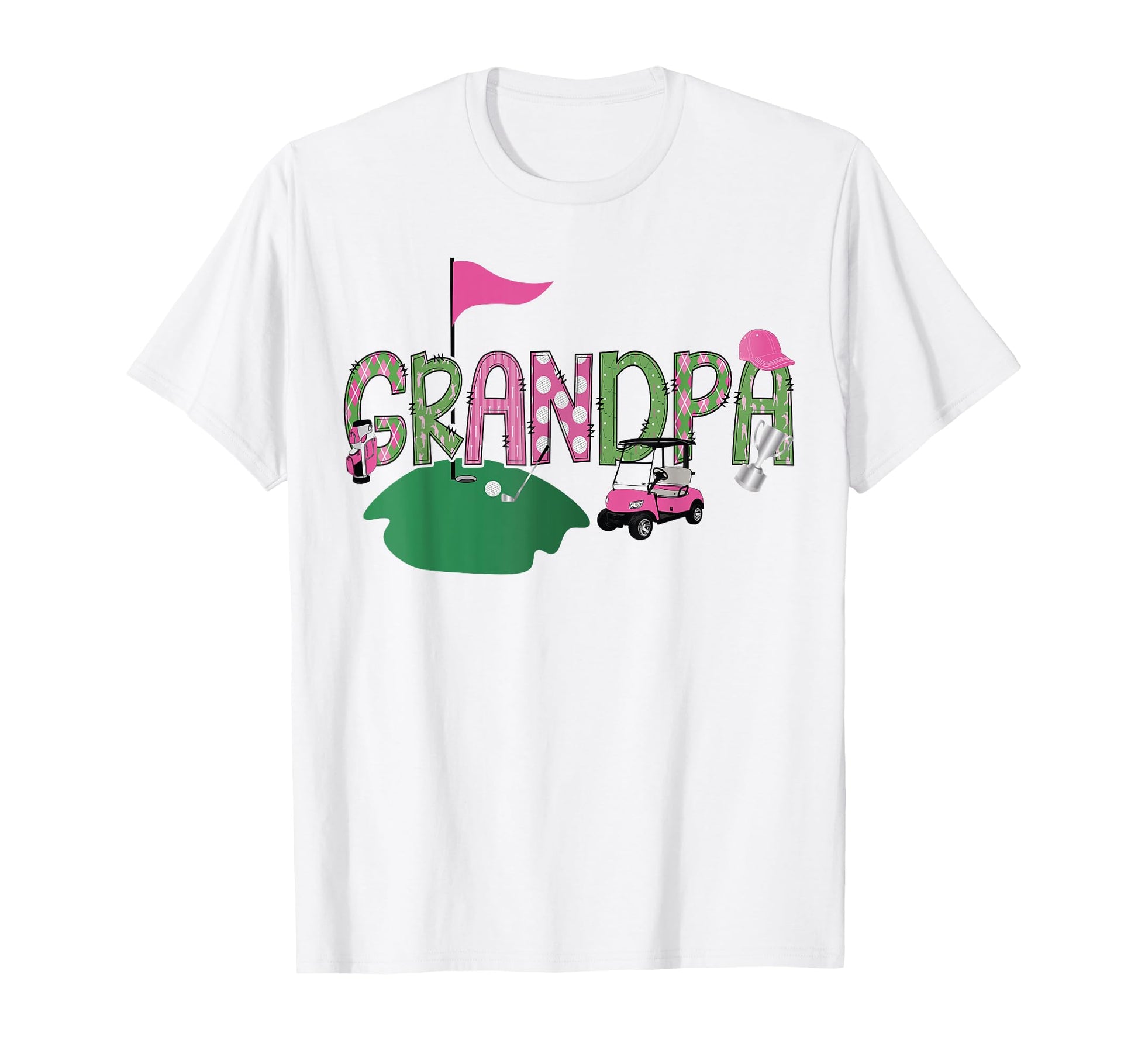 Golf Grandpa Hole One Golf 1St T-Shirt - Novelty Apparel Men Women - T-Shirt, Sweatshirt, Hoodie