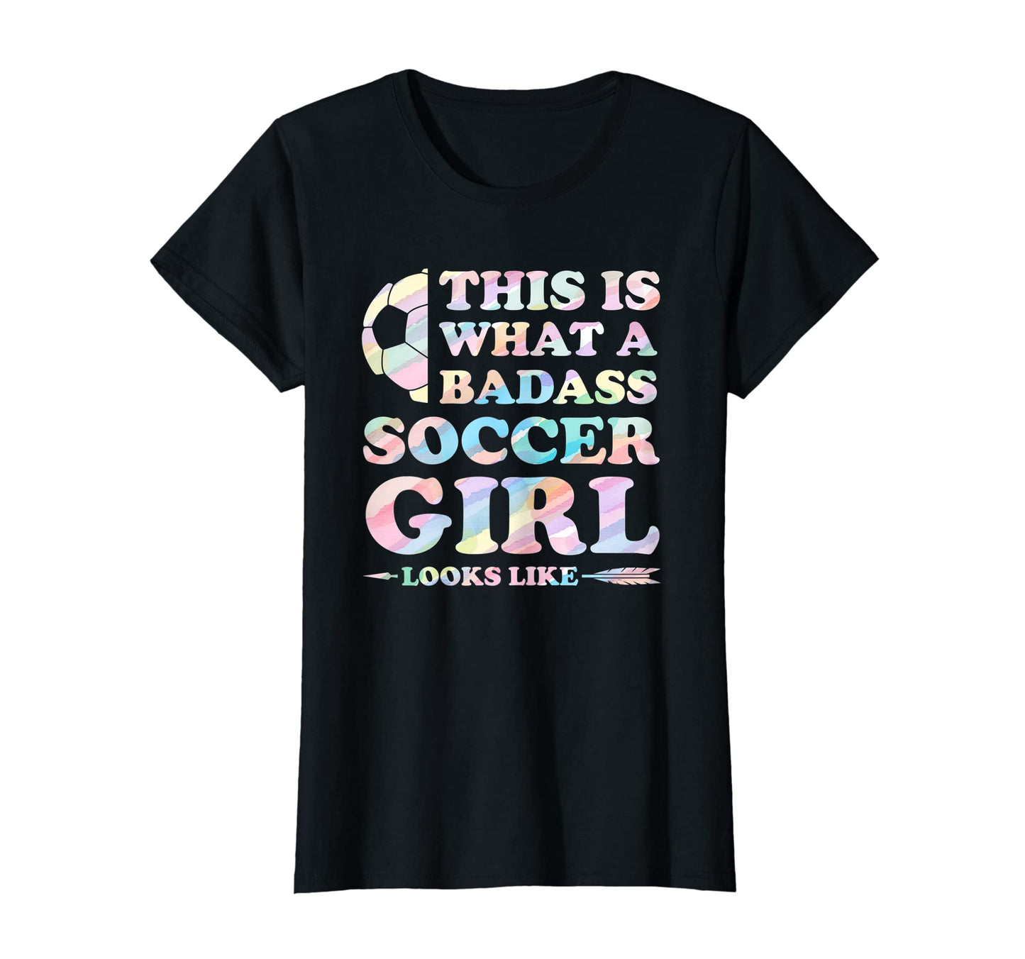 Womens This Is What Badass Soccer Looks T-Shirt - Minimalist Print Unisex - T-Shirt, Sweatshirt, Hoodie