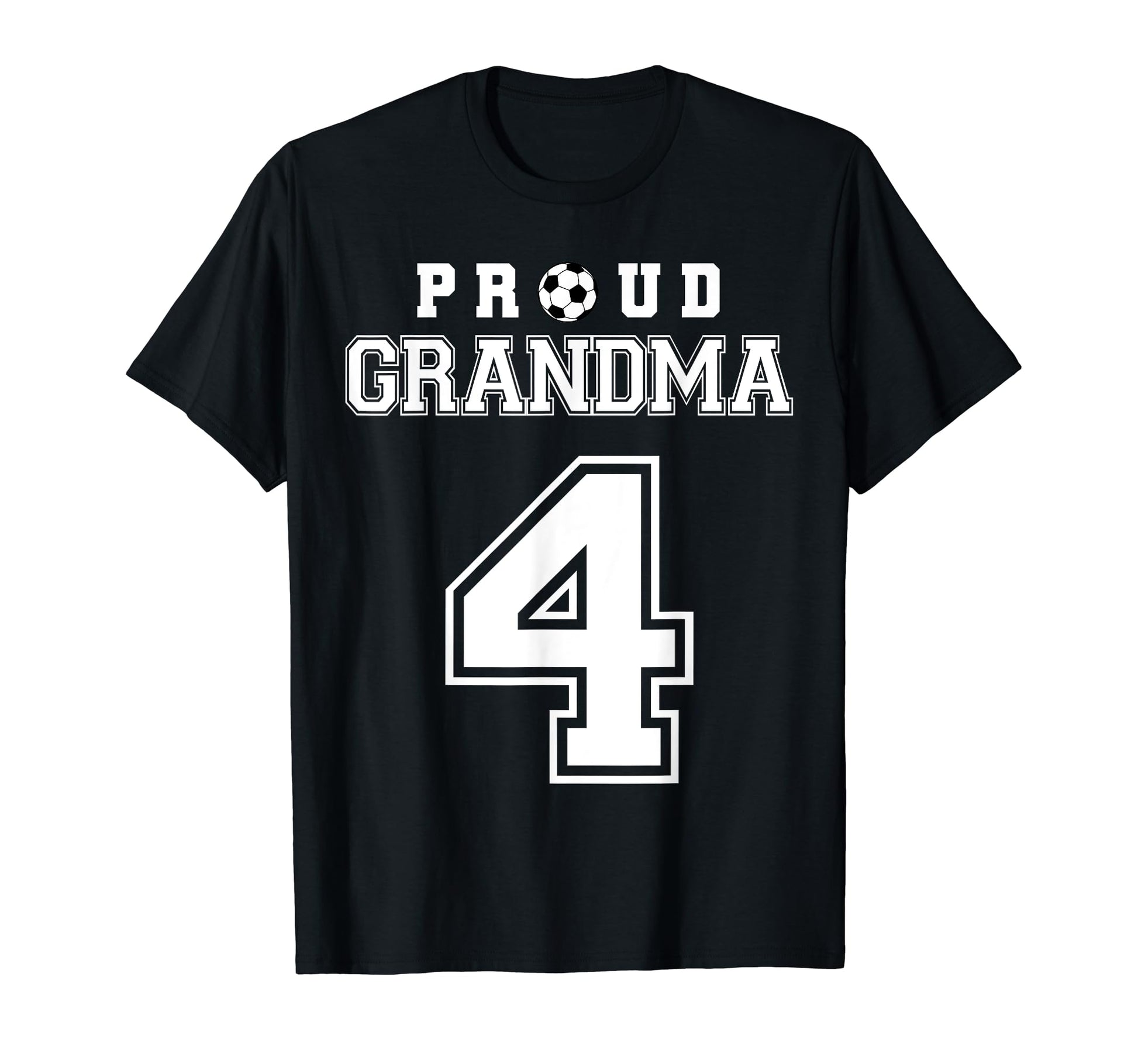 Number 4 Custom Proud Soccer Futbol T-Shirt - Streetwear Style Unisex - T-Shirt, Sweatshirt, Hoodie