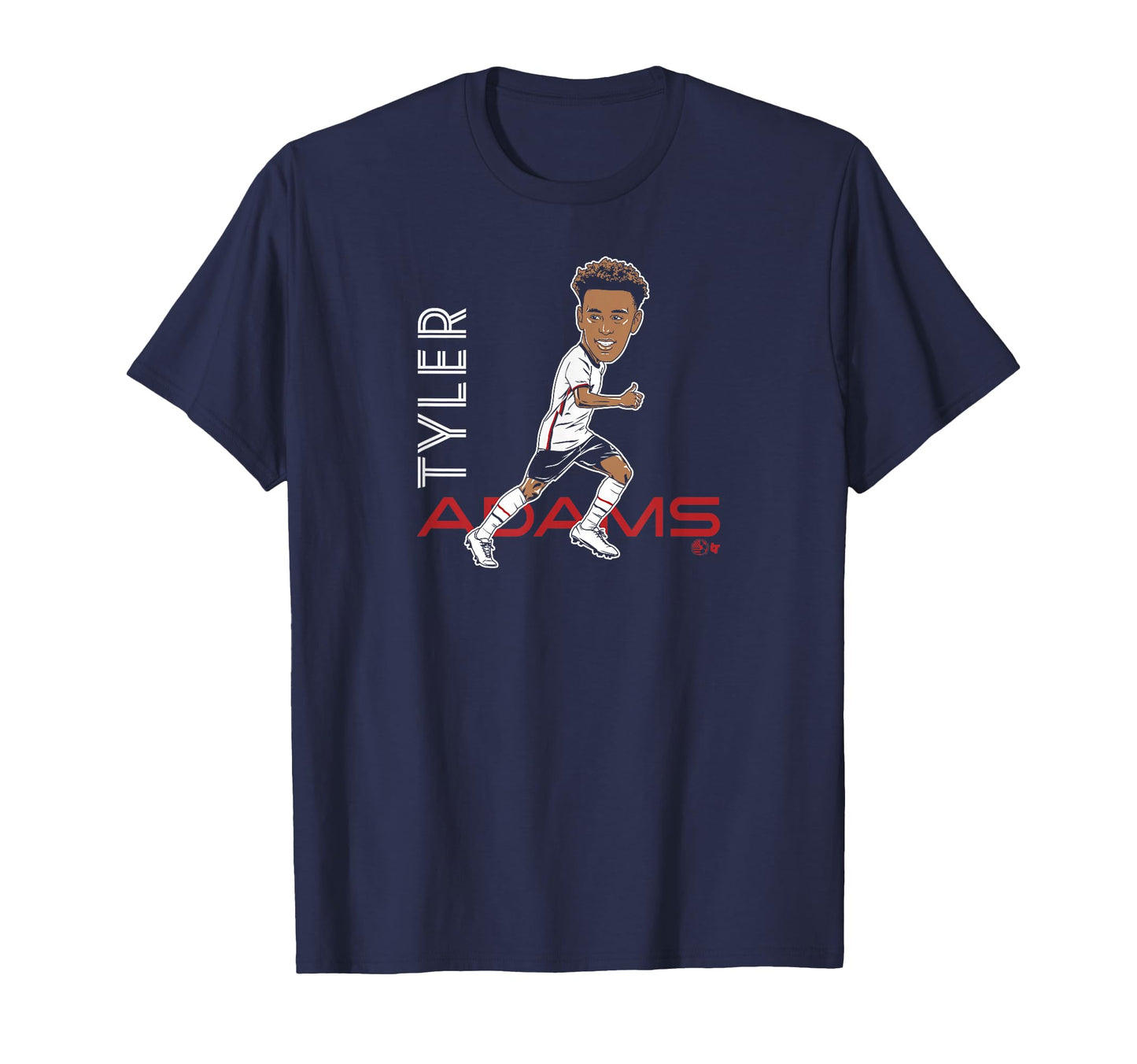 Tyler Adams Caricature United States T-Shirt - Fun Novelty Design Unisex - T-Shirt, Sweatshirt, Hoodie