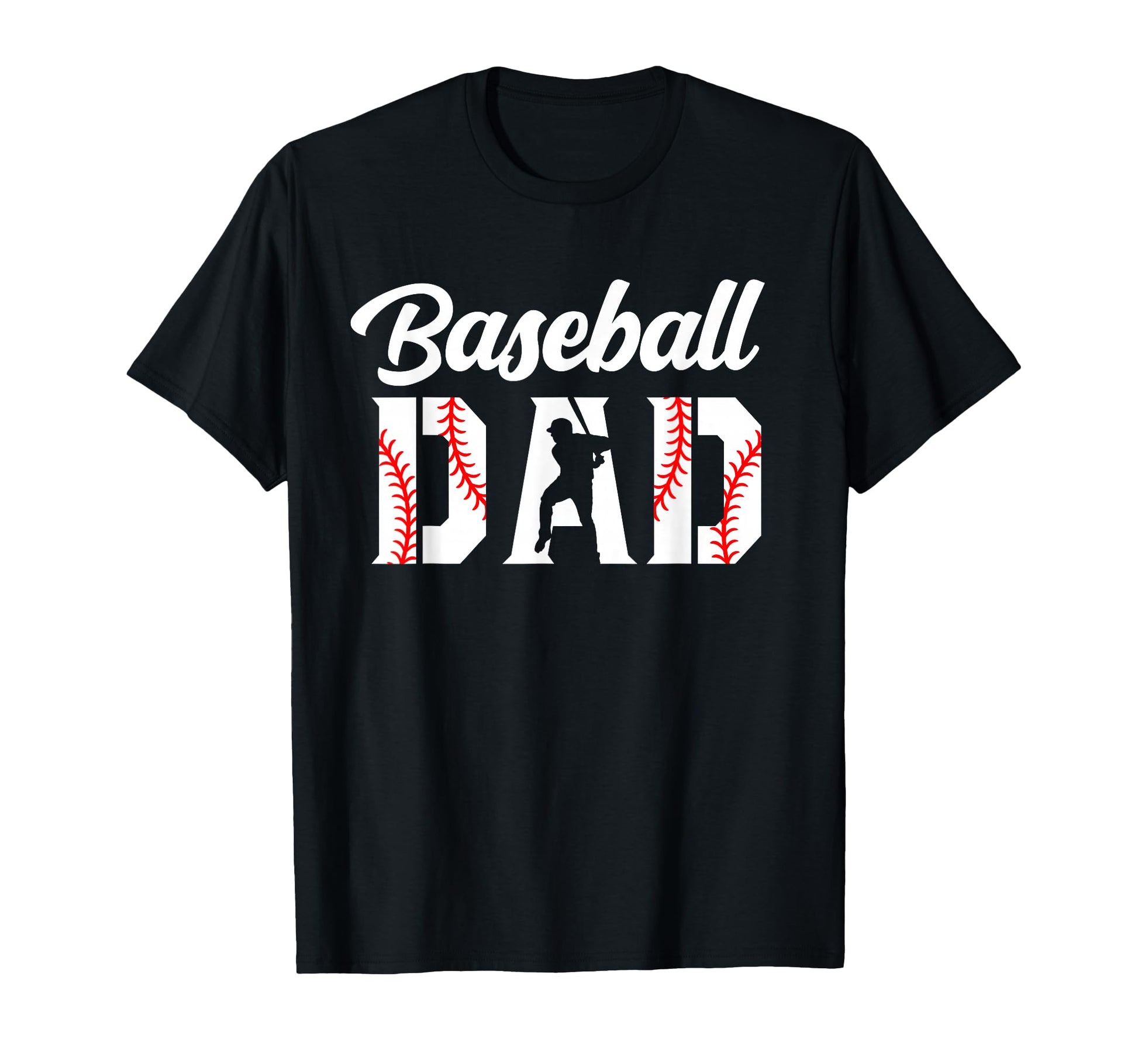 Baseball Dad Dad Baseball T-Shirt - Novelty Apparel Unisex - T-Shirt, Sweatshirt, Hoodie