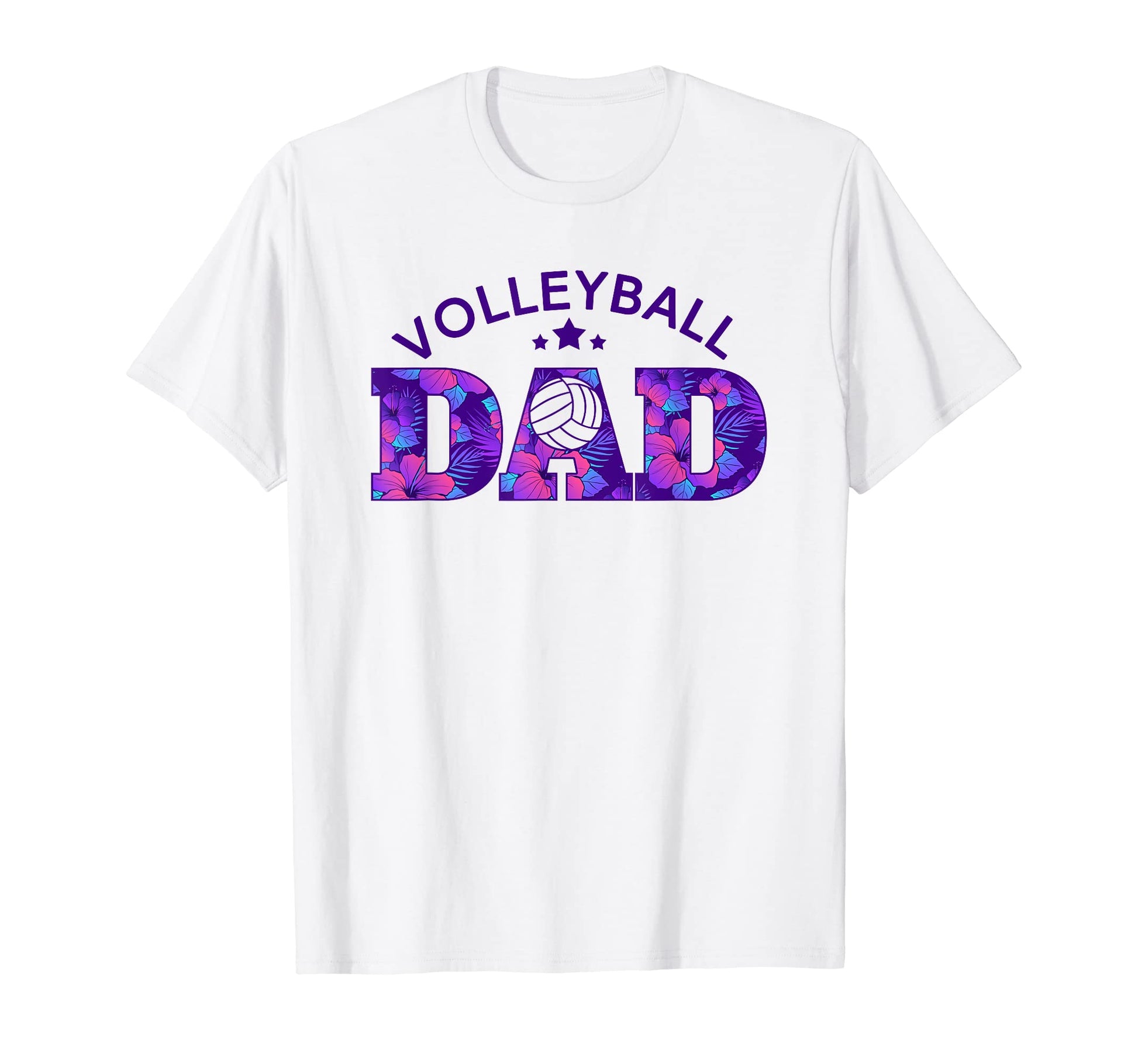 Dad Life Volleyball Game Day Dads T-Shirt - Custom Art Print Men Women - T-Shirt, Sweatshirt, Hoodie