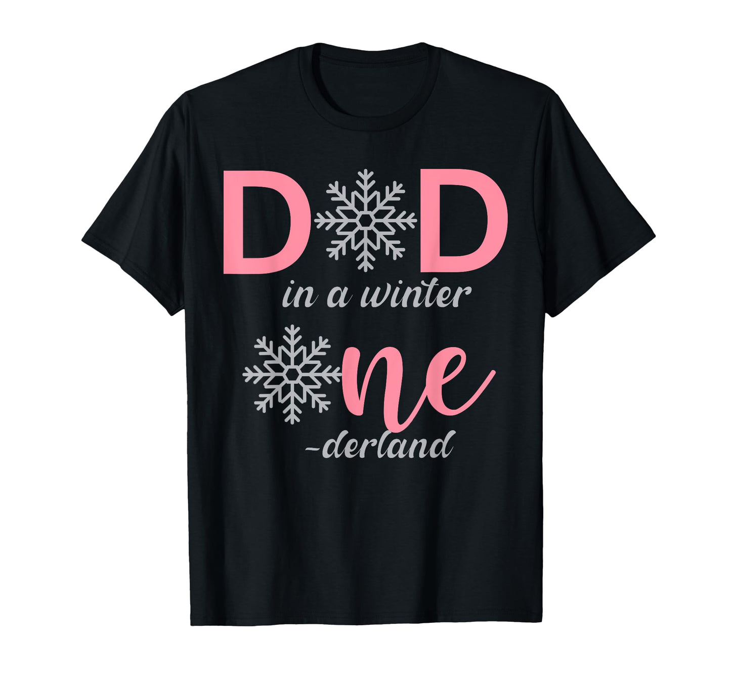 Dad Birthday Winter Onederland 1St T-Shirt - Streetwear Style Unisex - T-Shirt, Sweatshirt, Hoodie