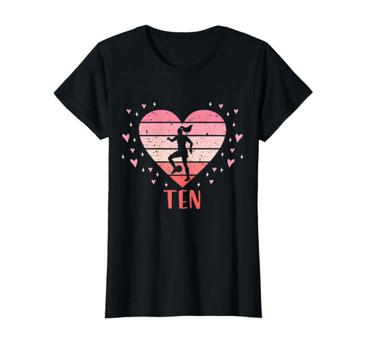 10 Year Old Soccer Birthday 10Th B T-Shirt - Fun Novelty Design for Adults - T-Shirt, Sweatshirt, Hoodie