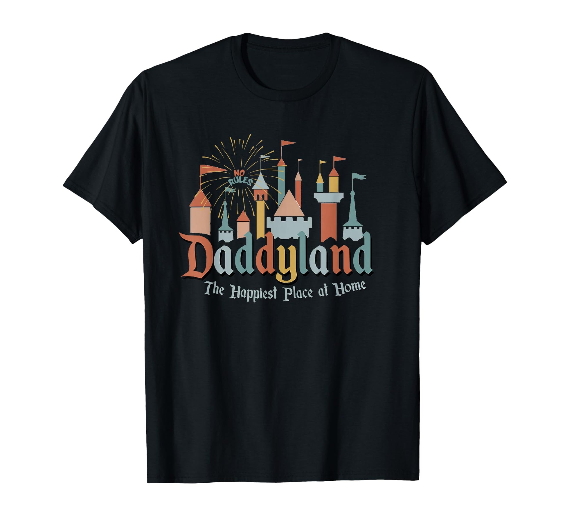 Funny Fathers Day Daddyland Papa Dad Gift T-Shirt - Novelty Apparel Unisex - T-Shirt, Sweatshirt, Hoodie