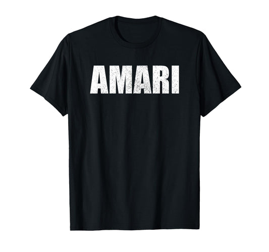 Amari First Name Birthday Dad Name T-Shirt - Unique Graphic Men Women - T-Shirt, Sweatshirt, Hoodie