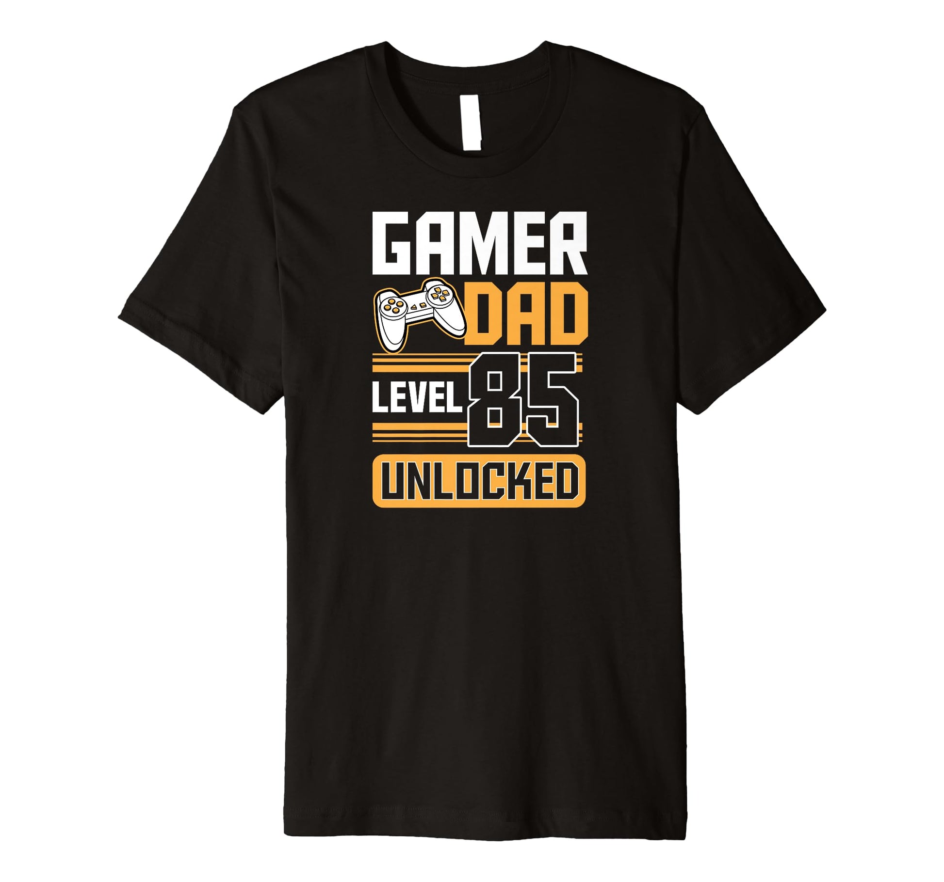 Mens Gamer Dad Level 85 Unlocked T-Shirt - Aesthetic Graphic Men Women - T-Shirt, Sweatshirt, Hoodie